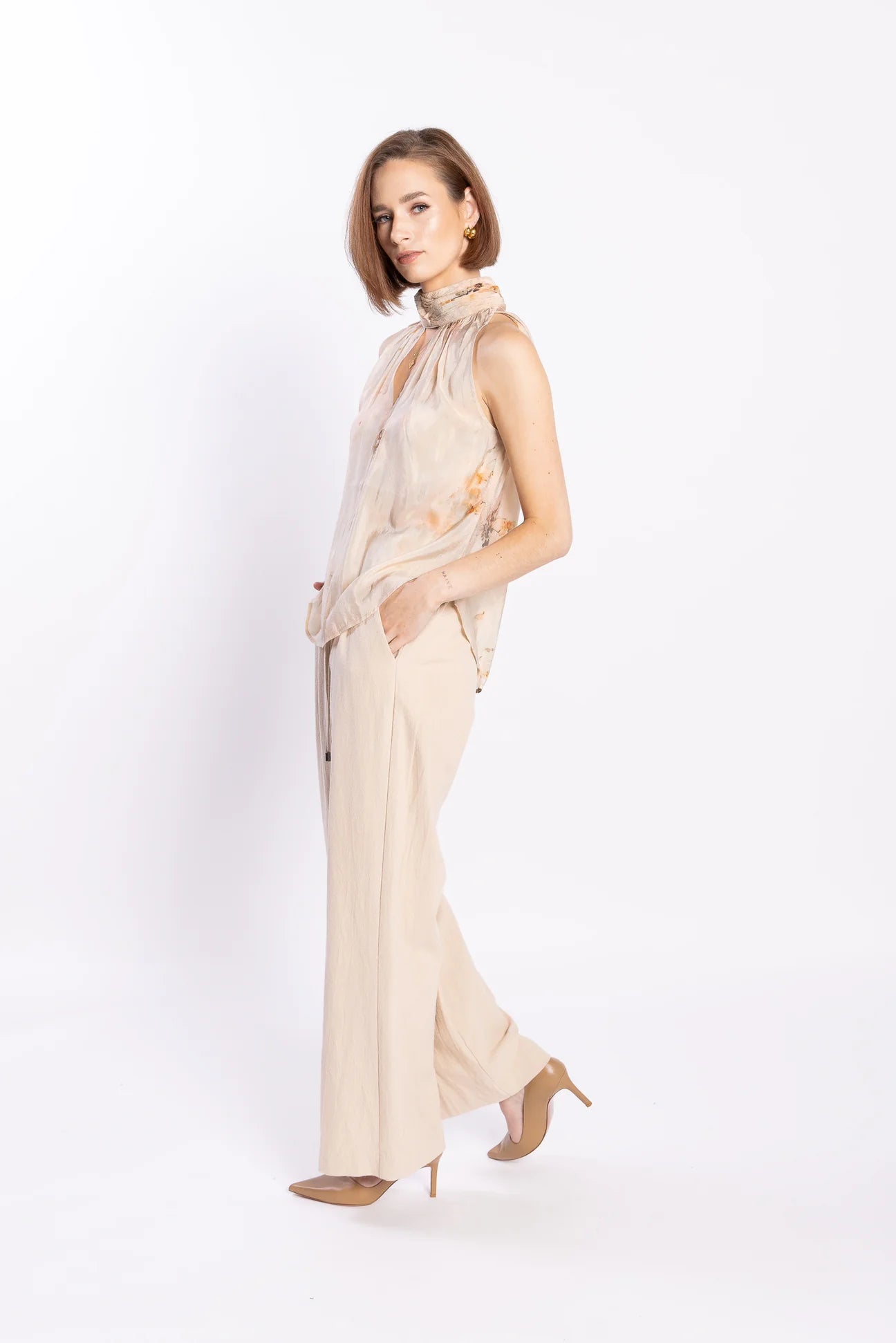 Delfoy Top - Softly Print