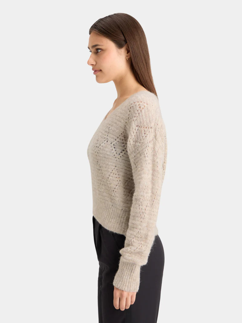 Scotch & Soda Boucle v-neck pullover