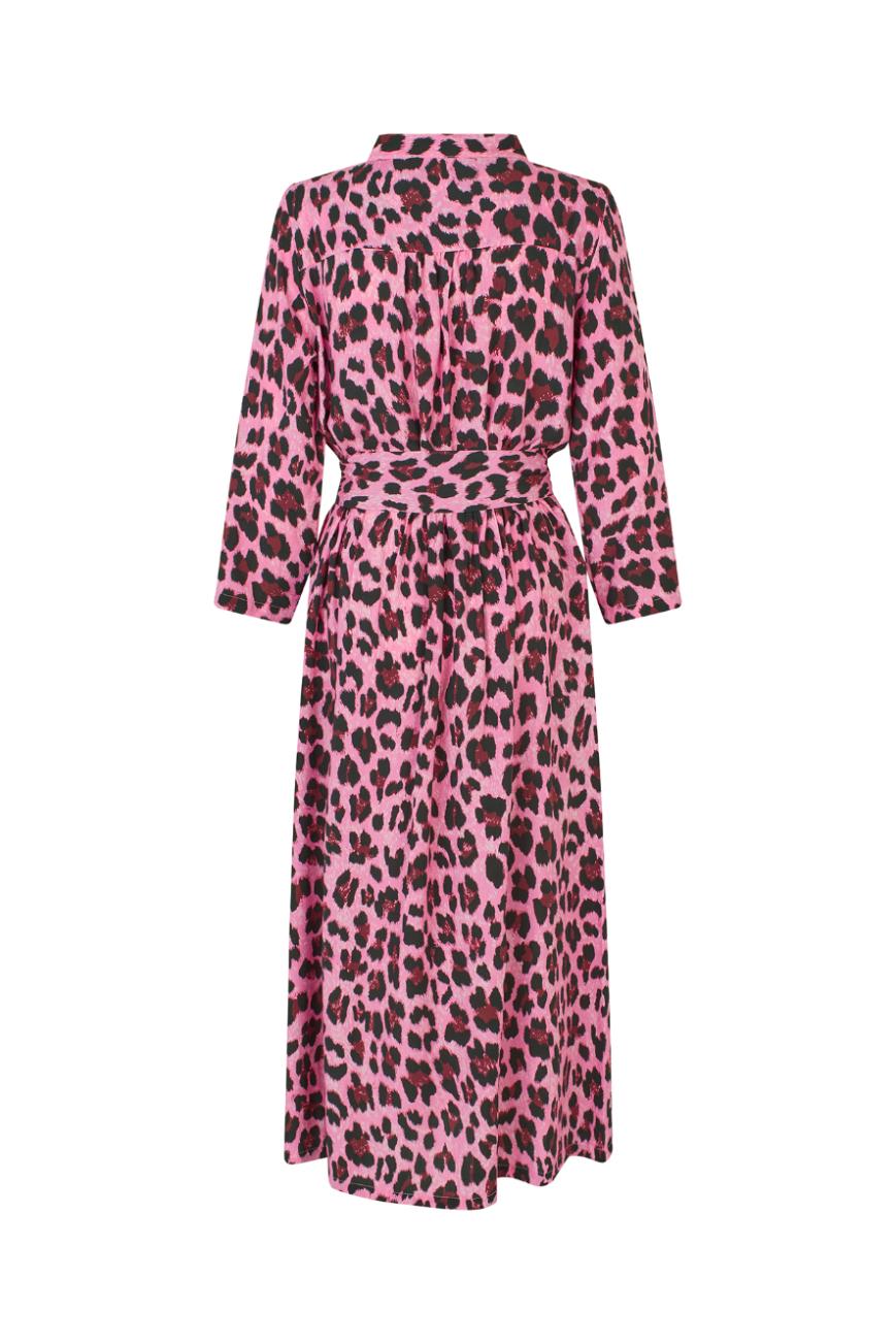Lollys Laundry Harper Maxi Dress - Neon Pink