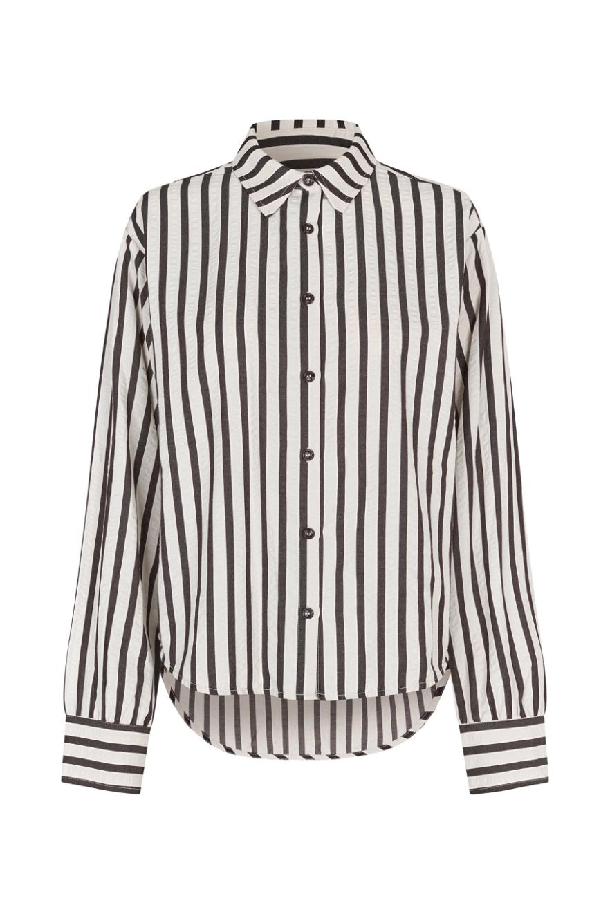 Lollys Laundry Bleeker Shirt - Black/White