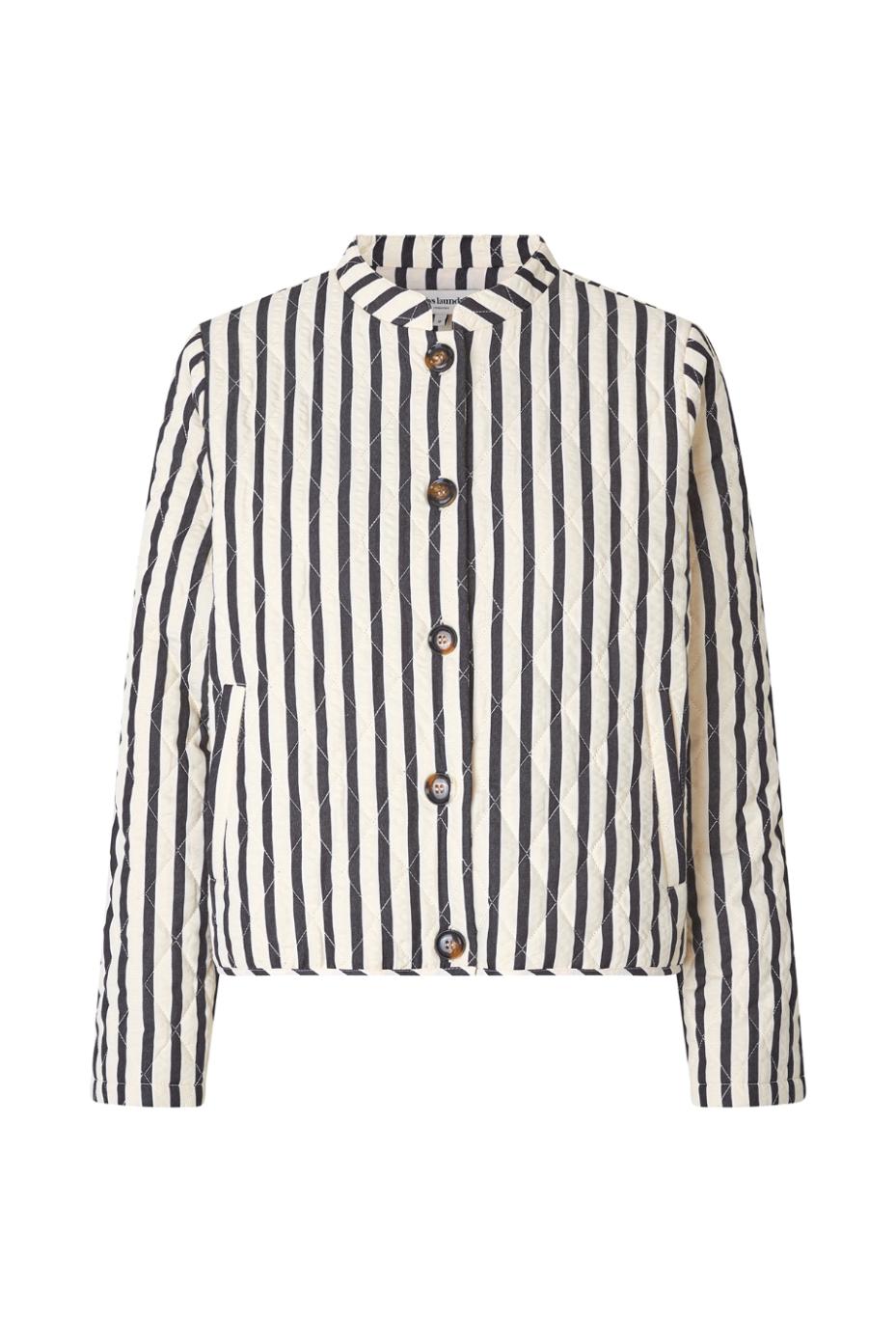 Lollys Laundry Emilia Jacket - Navy/White Stripe