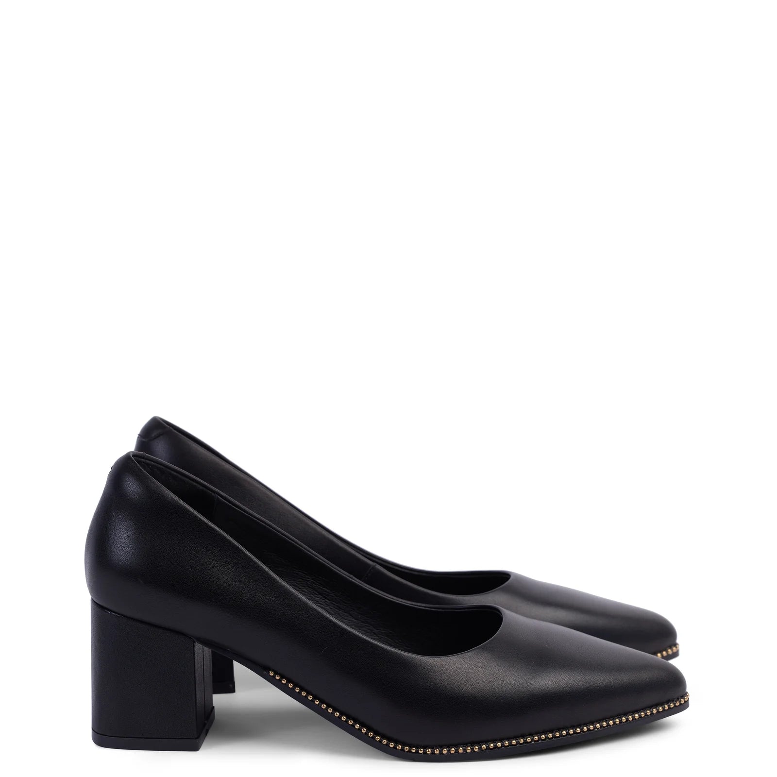 Frana Heel - Black Calf