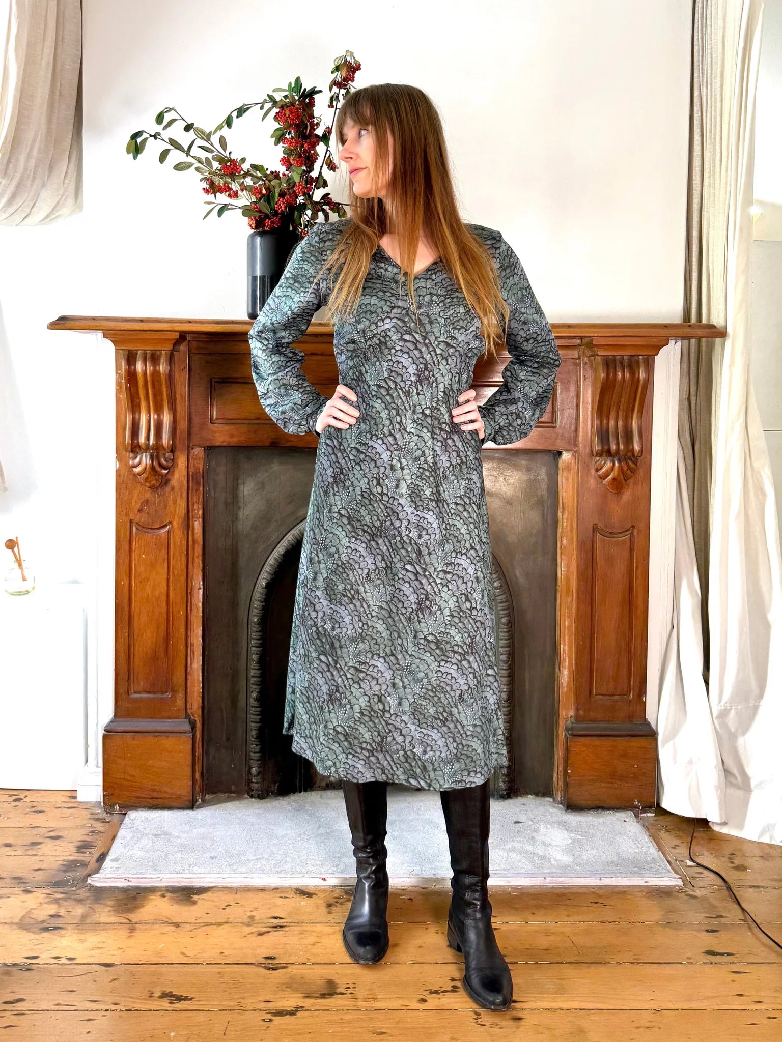 Carlson Camille Dress - Feather