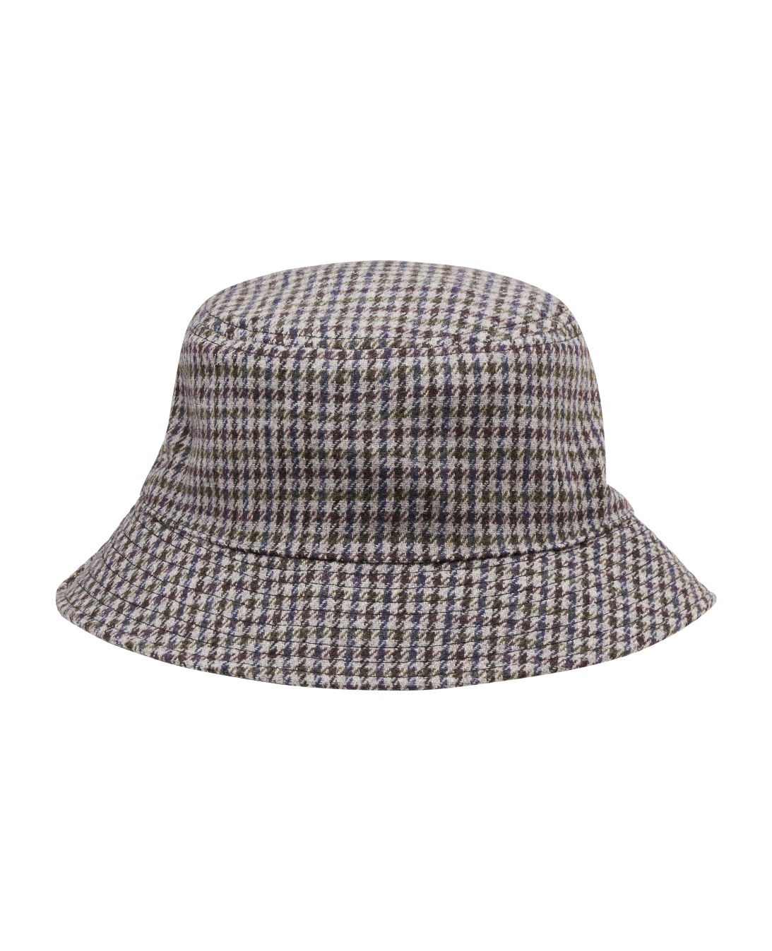 Unmade Copenhagen Kasja Reversible Bucket Hat - Art Grey/Green/Brown