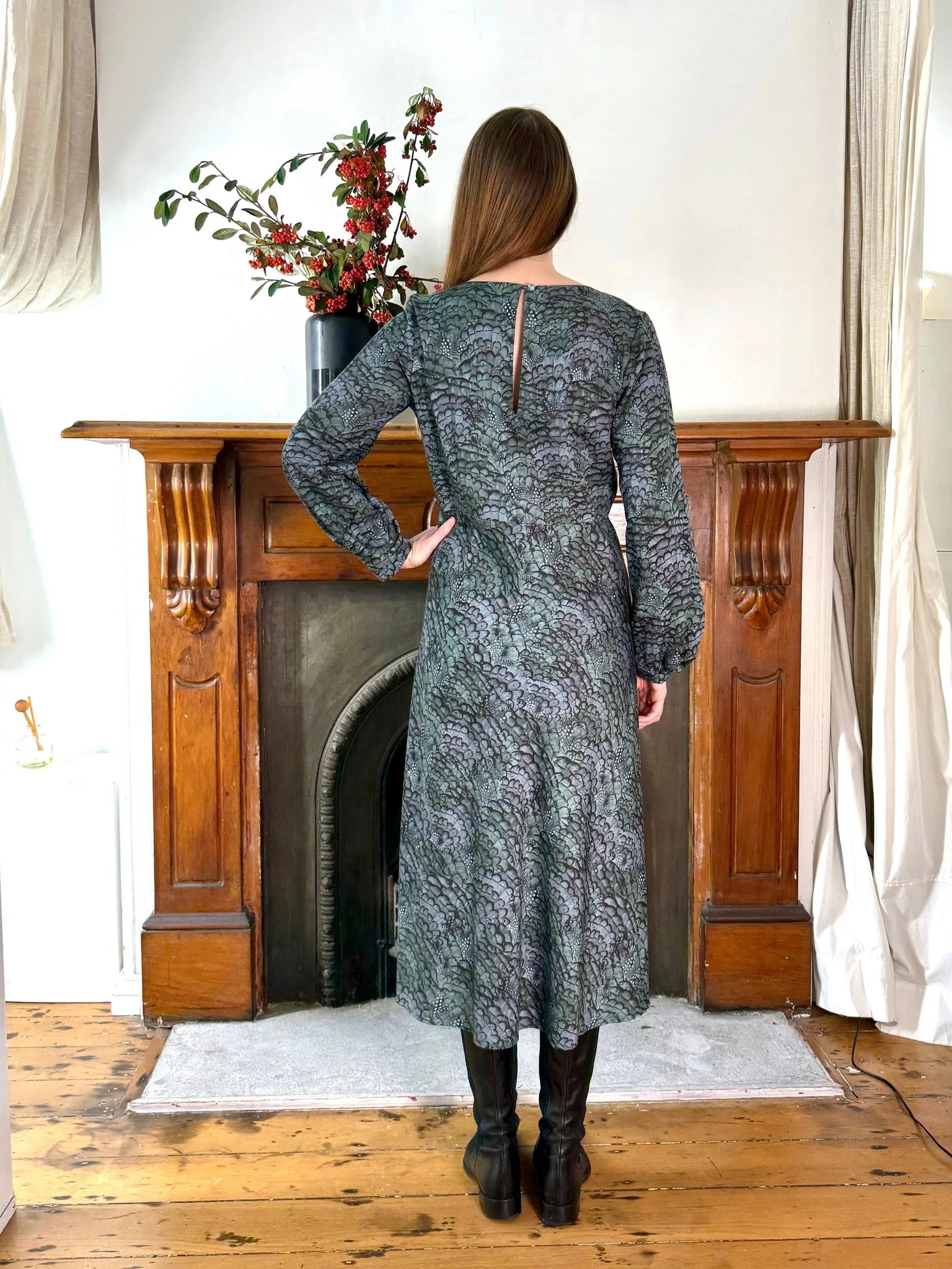 Carlson Camille Dress - Feather