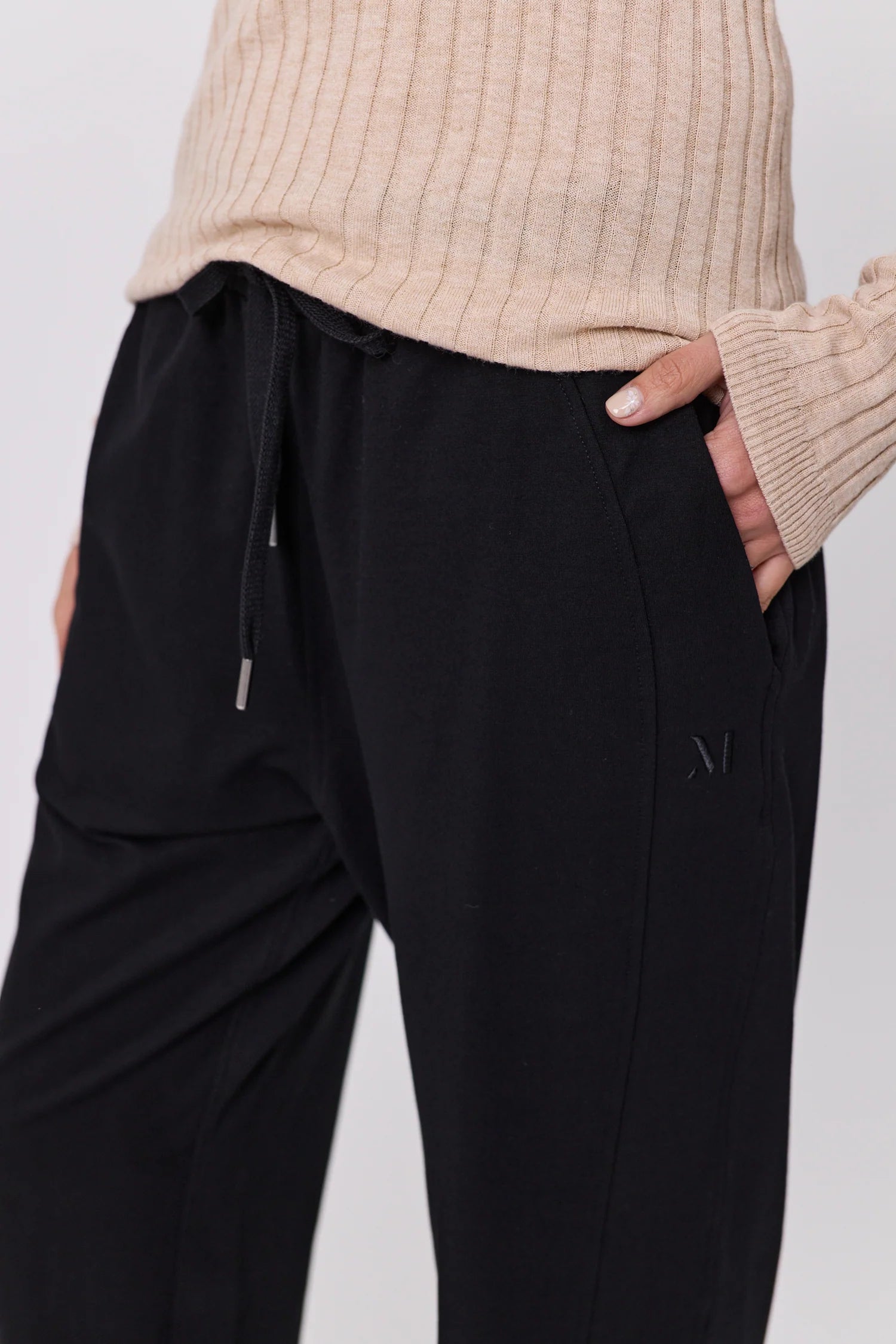 Marlow Barrel Trackie - Black