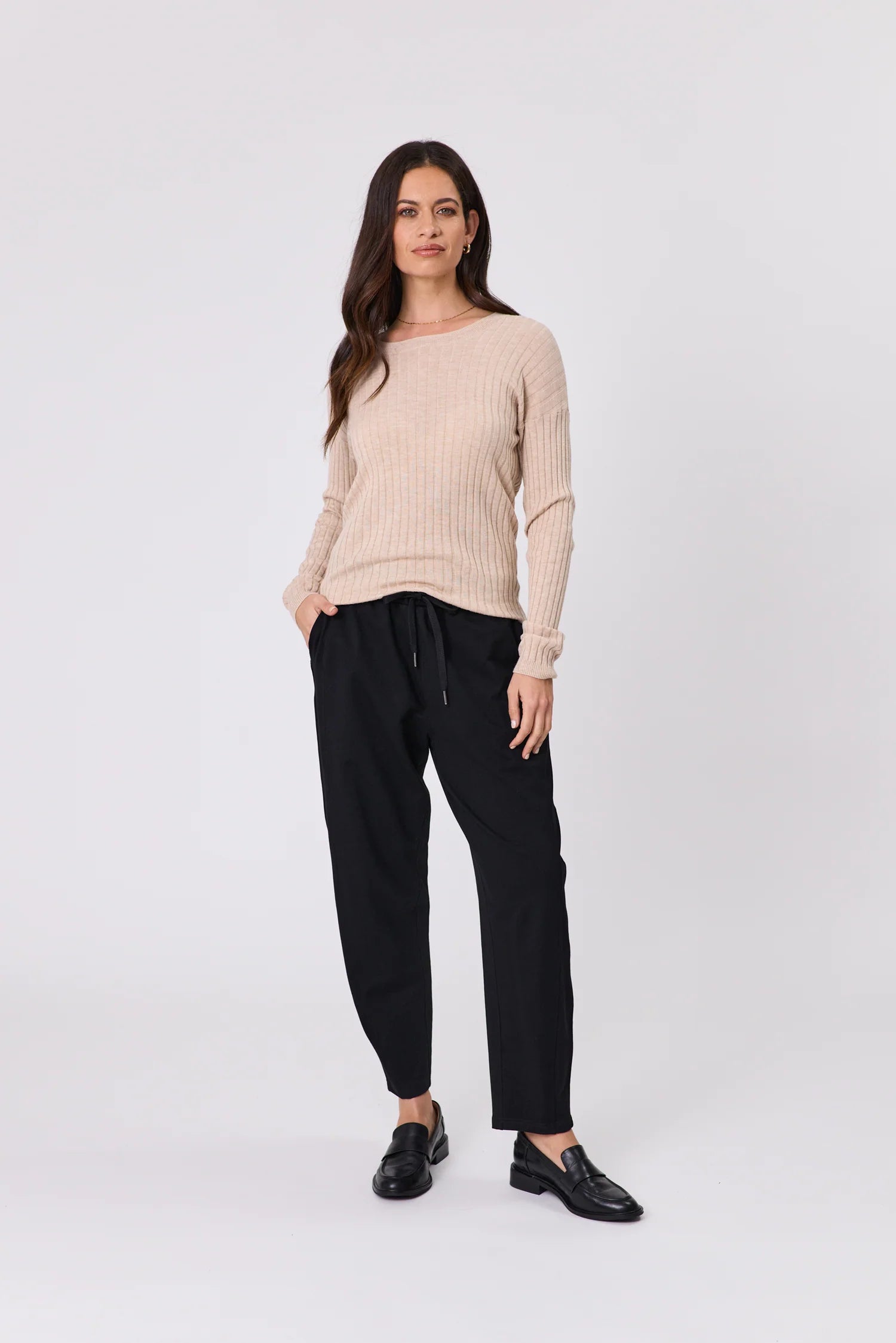 Marlow Barrel Trackie - Black
