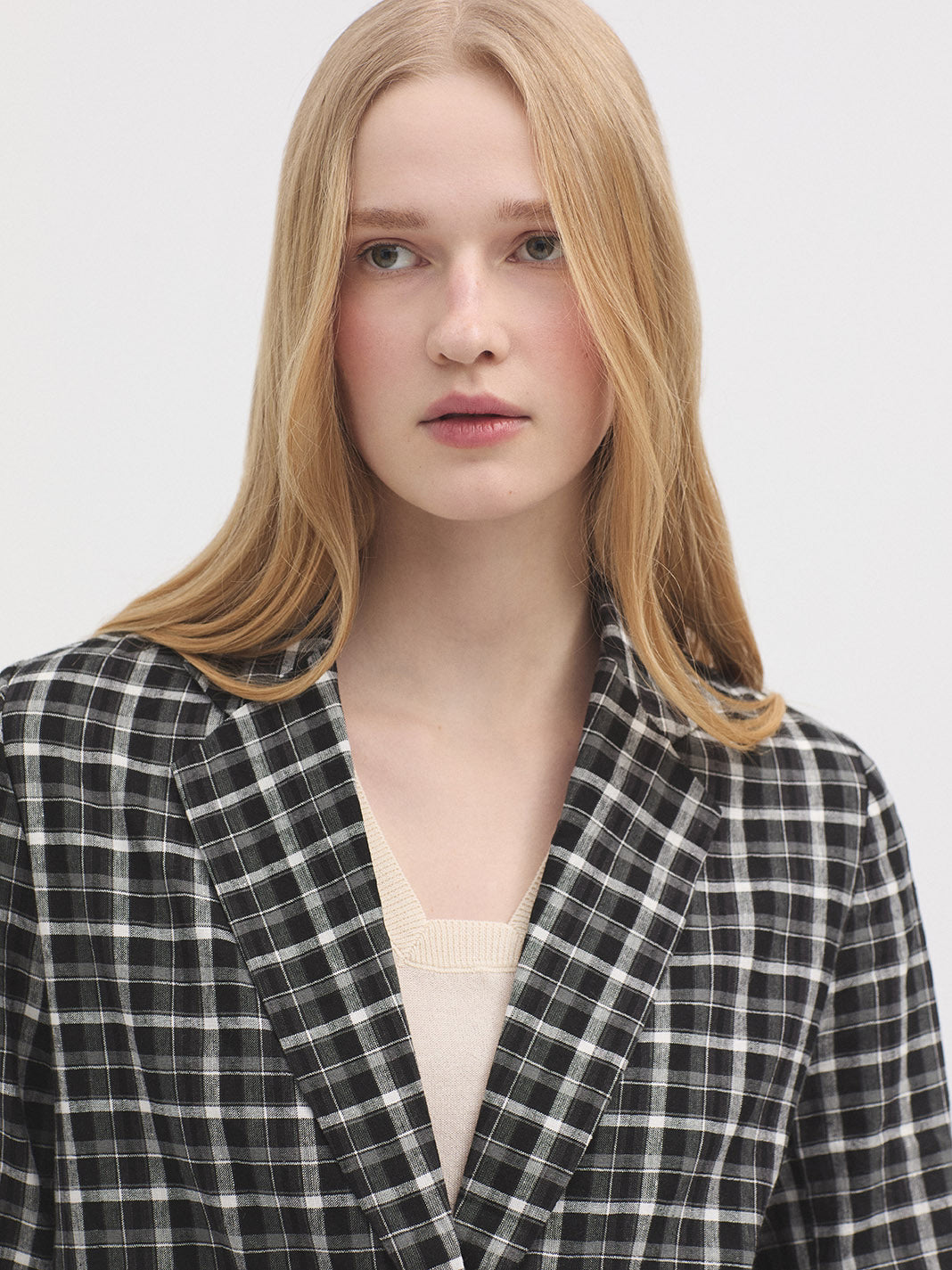 Nice Things Checked Pacific Blazer