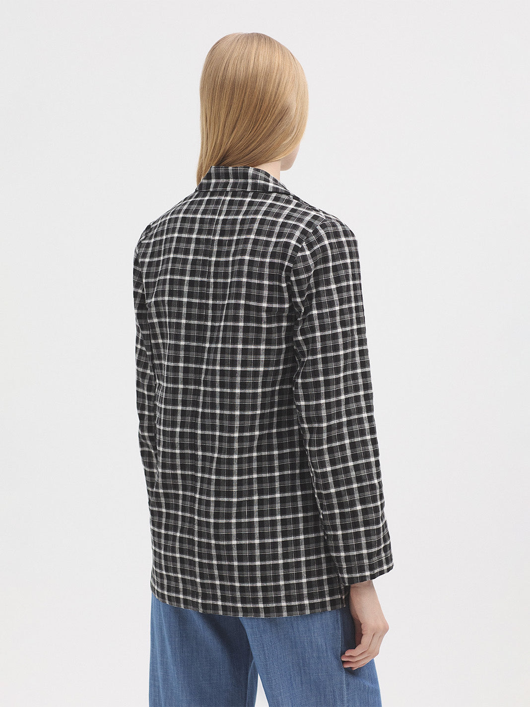 Nice Things Checked Pacific Blazer