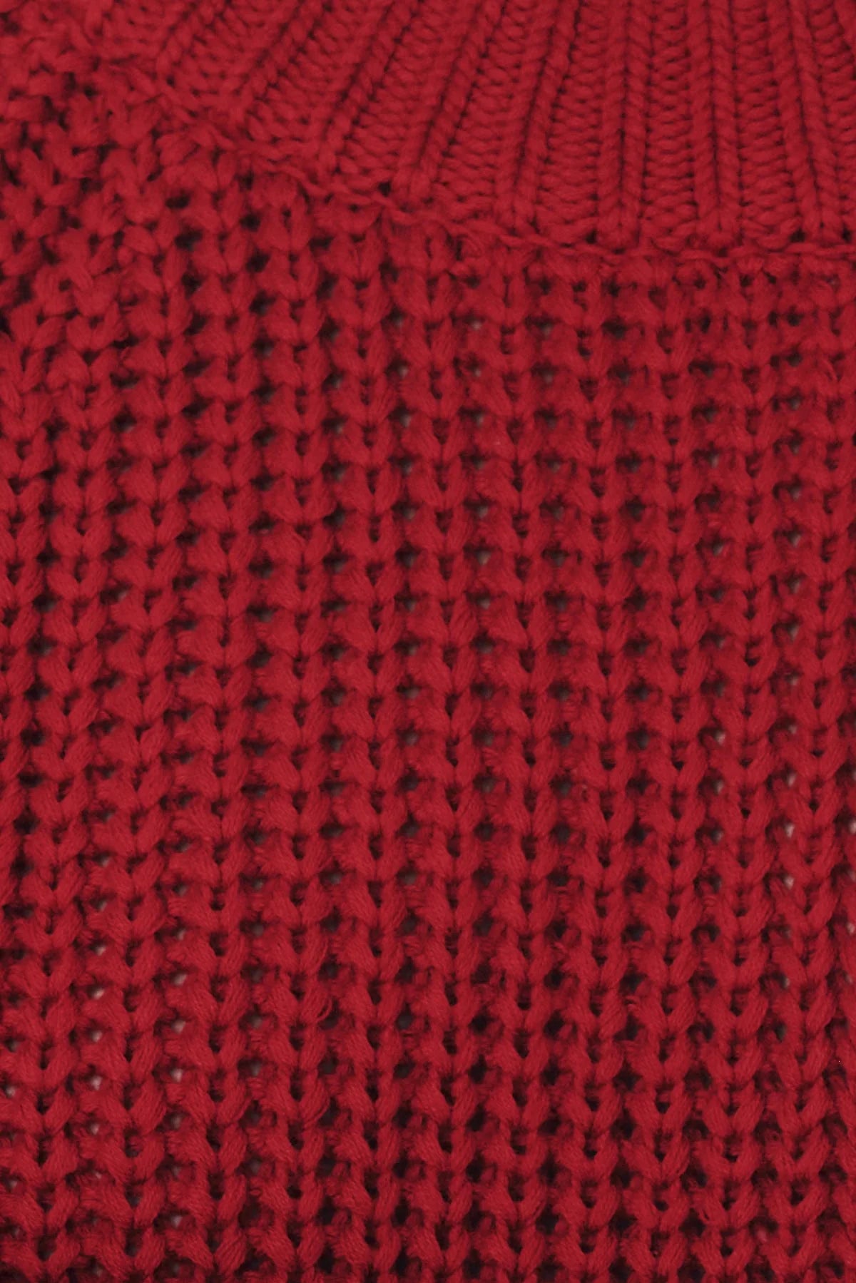 Rowie the Label Bronson Knit Jumper - Chili Red