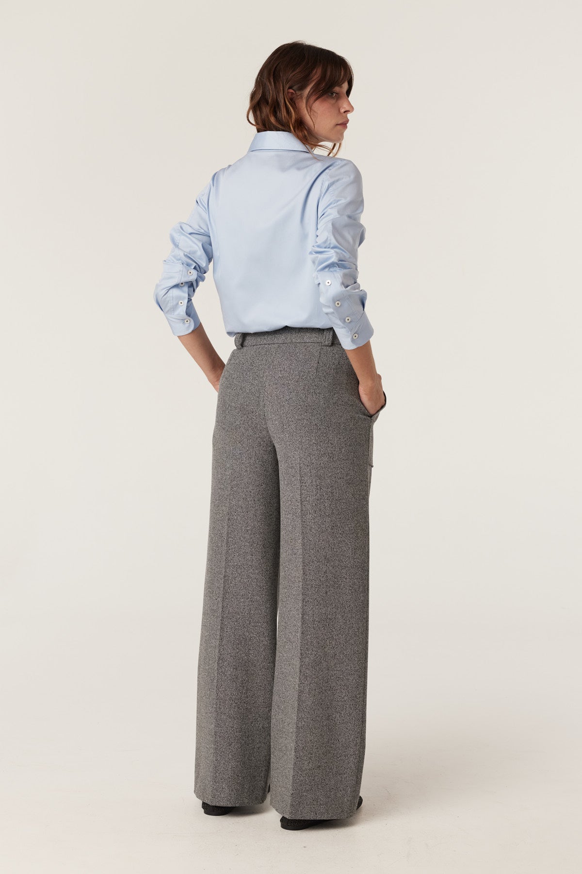 Cable Evie Pant - Charcoal