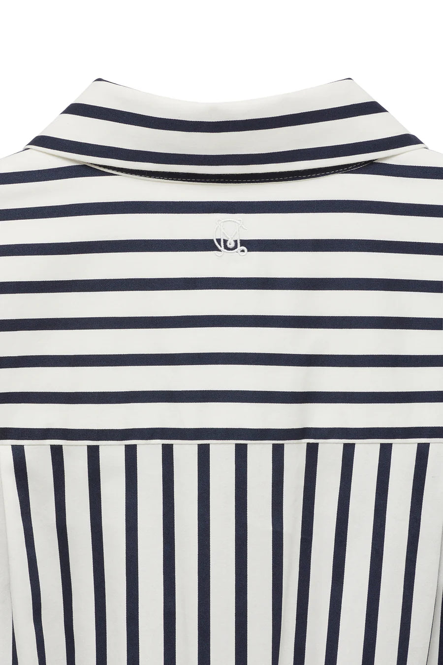 Cable Melbourne Lina Stripe Shirt Dress - Navy Stripe