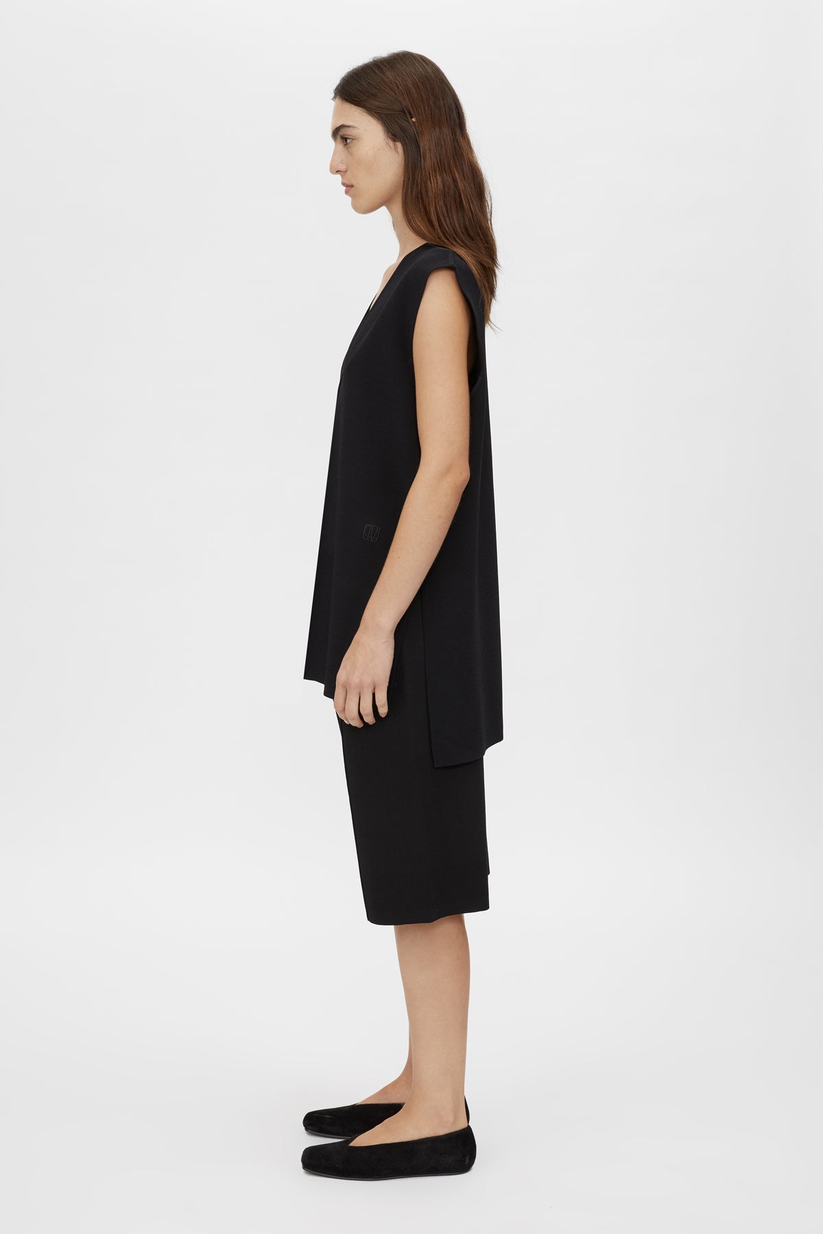 Donatello Knit Vest - Black