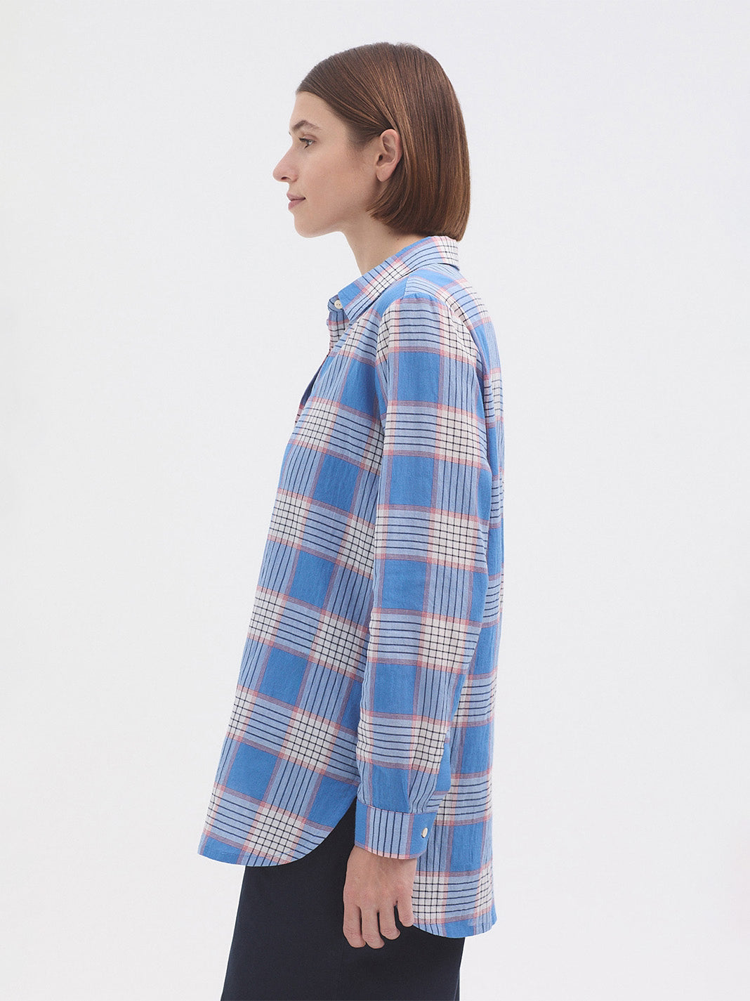 Checkered Shirt - Blue