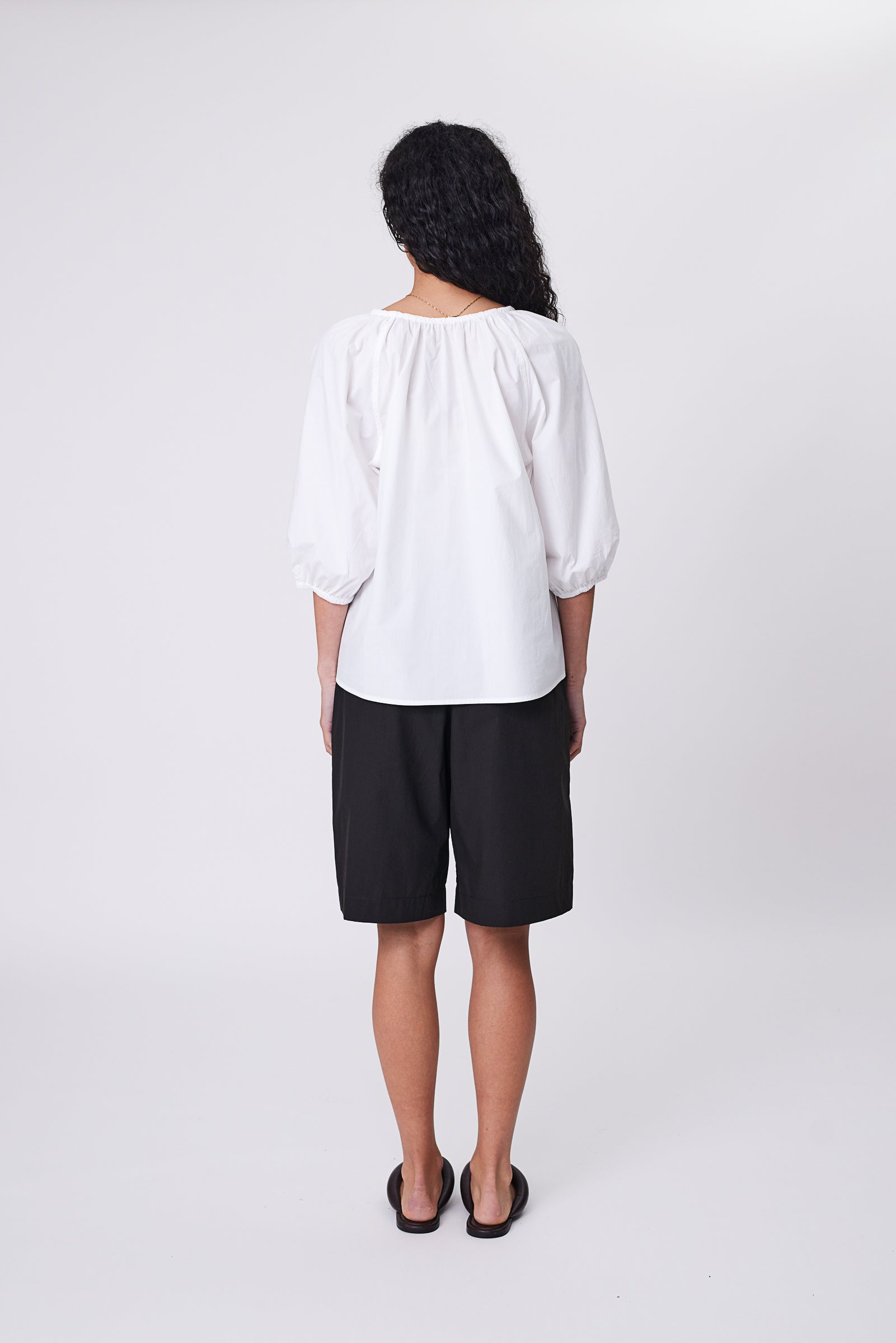 Cascade Blouse - Chalk