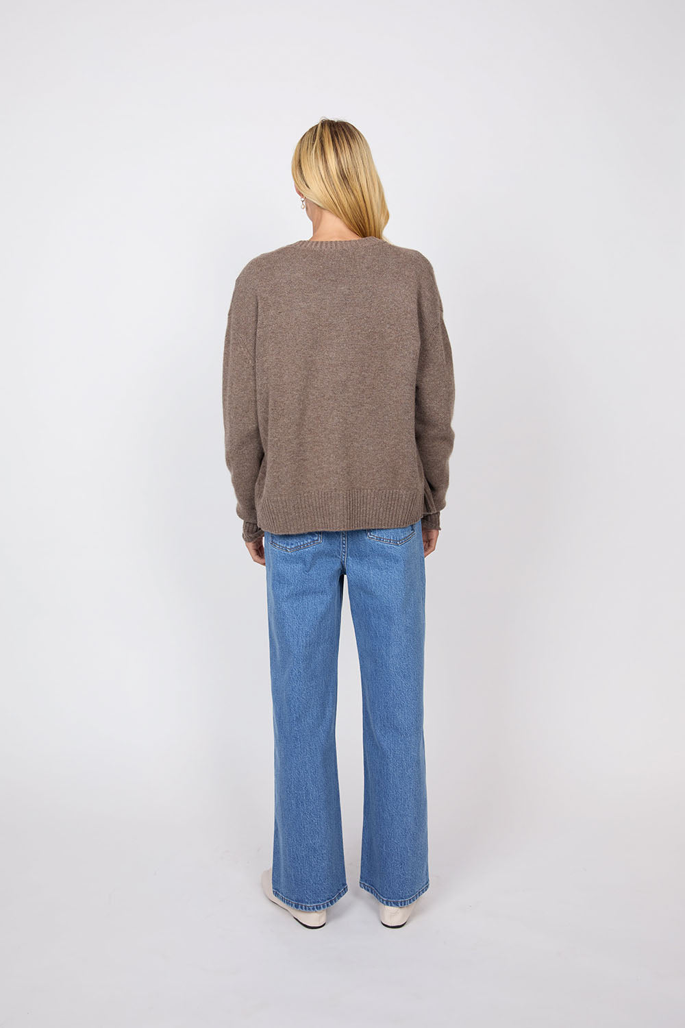 Marlow Luxe Cashmere Cardigan - Hazelnut