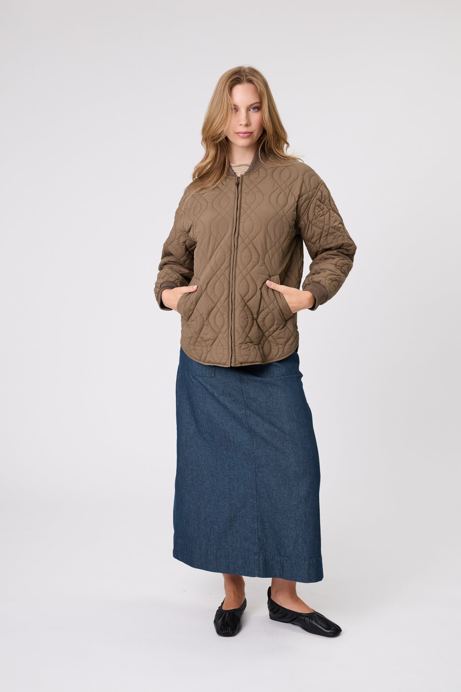 Marlow Colorado Quilted Jacket - Mocha