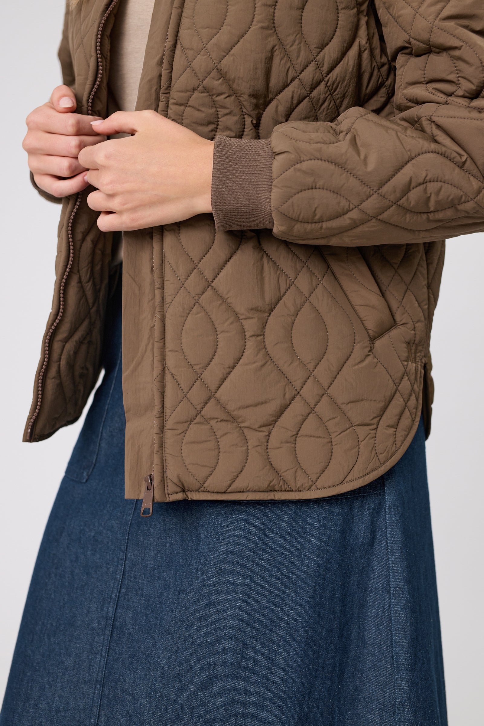 Marlow Colorado Quilted Jacket - Mocha