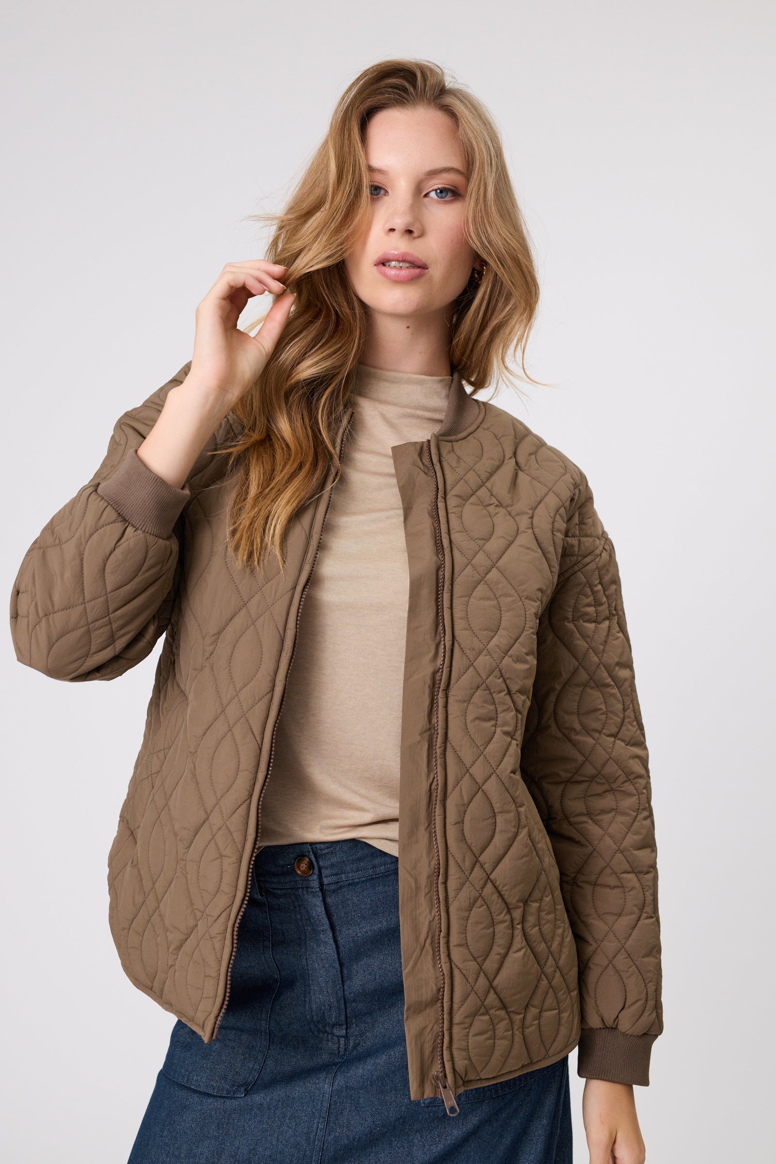 Marlow Colorado Quilted Jacket - Mocha