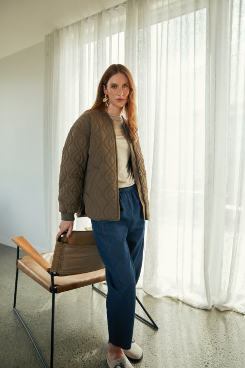 Marlow Colorado Quilted Jacket - Mocha