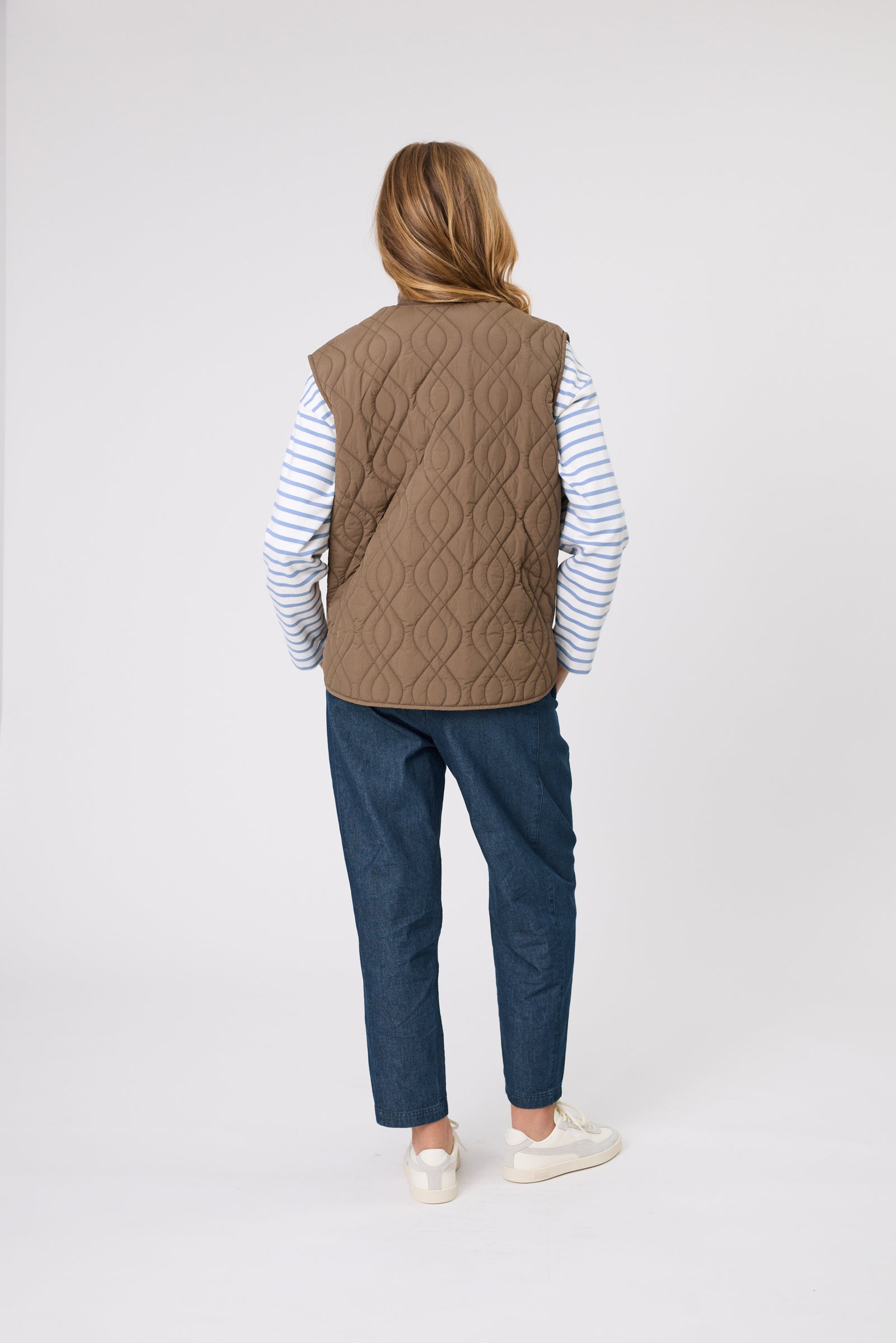 Marlow Colorado Quilted Vest - Mocha