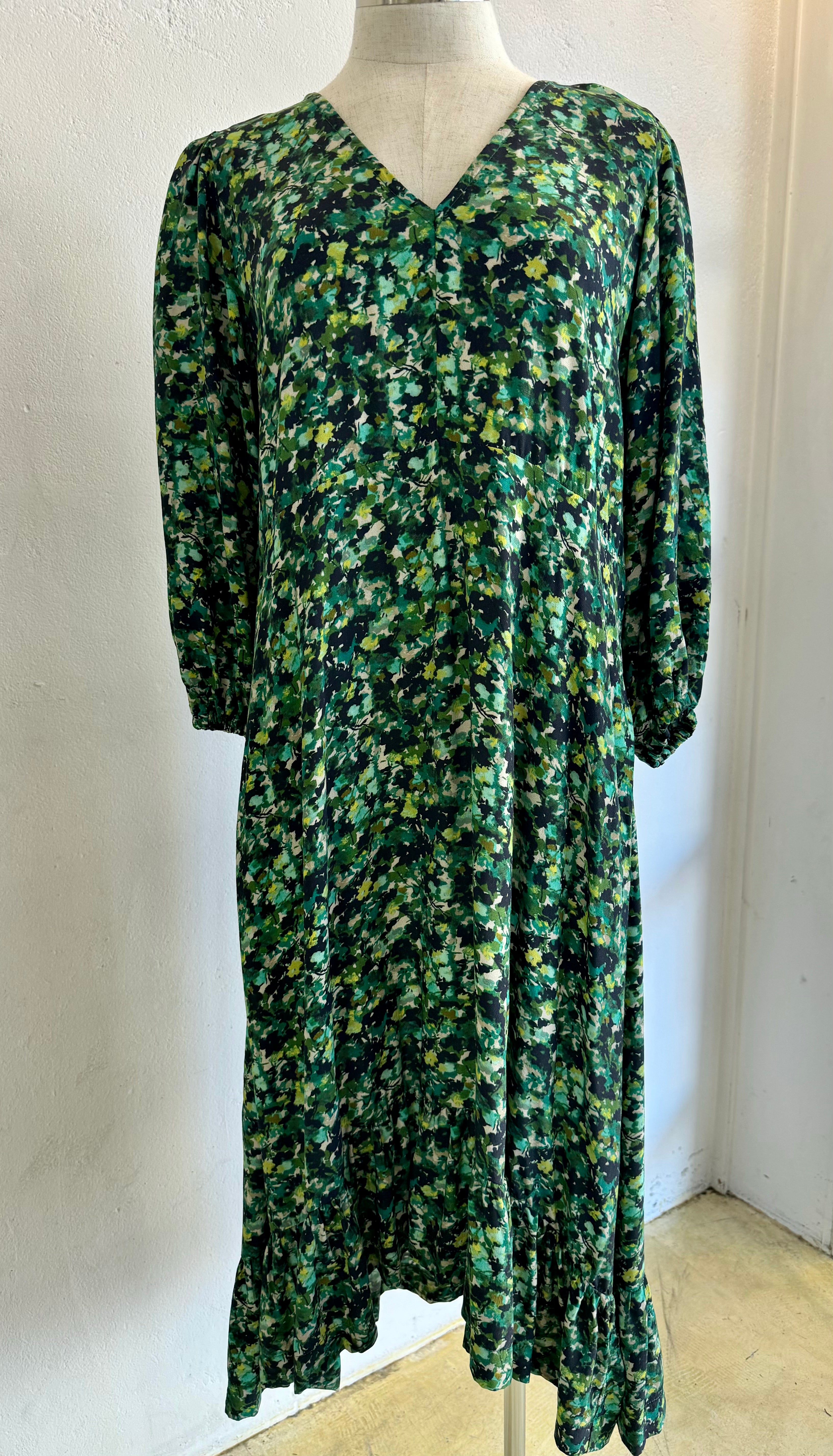 Briarwood Cheri Dress - Green Floral