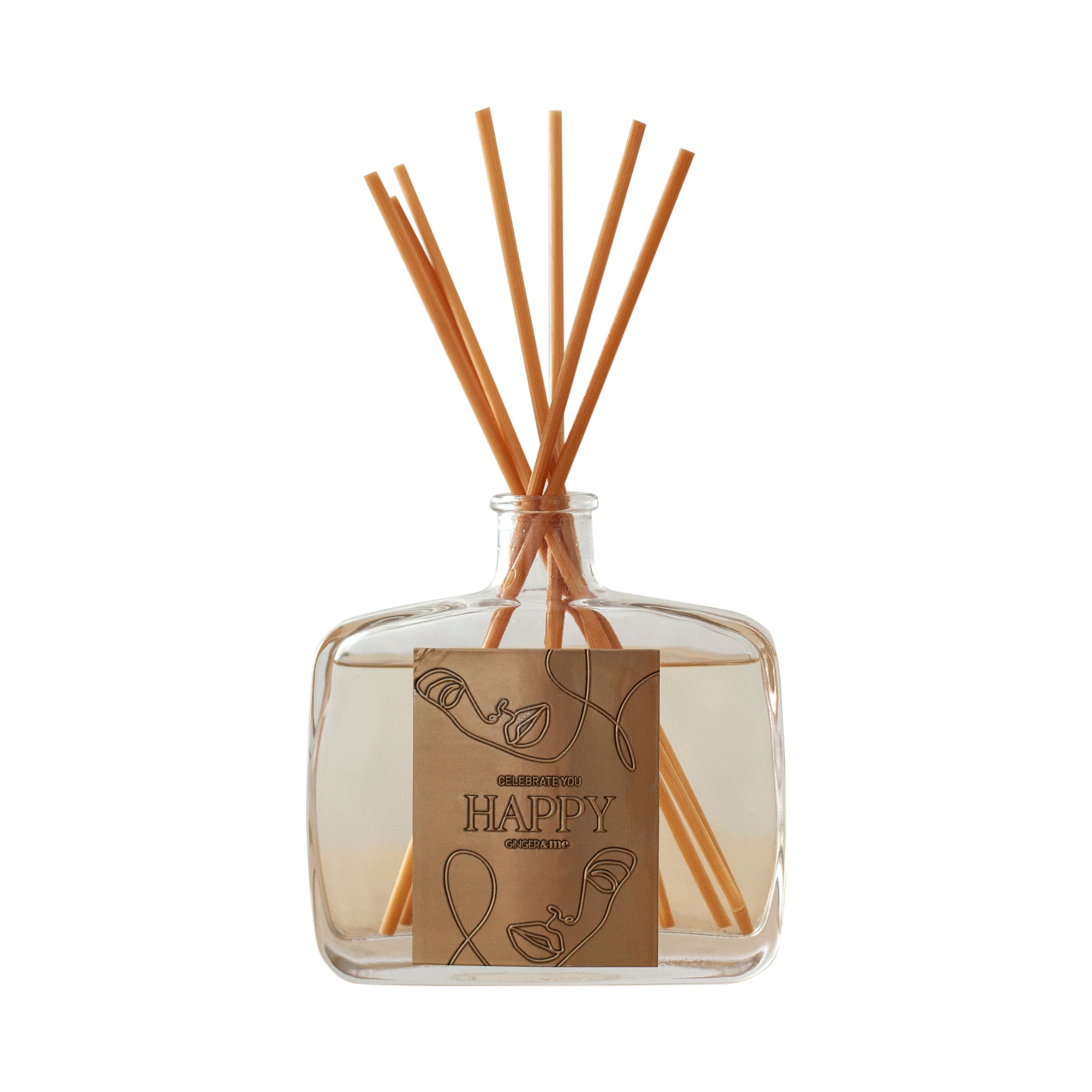 Ginger & Me Mindful Reed Diffuser - Happy