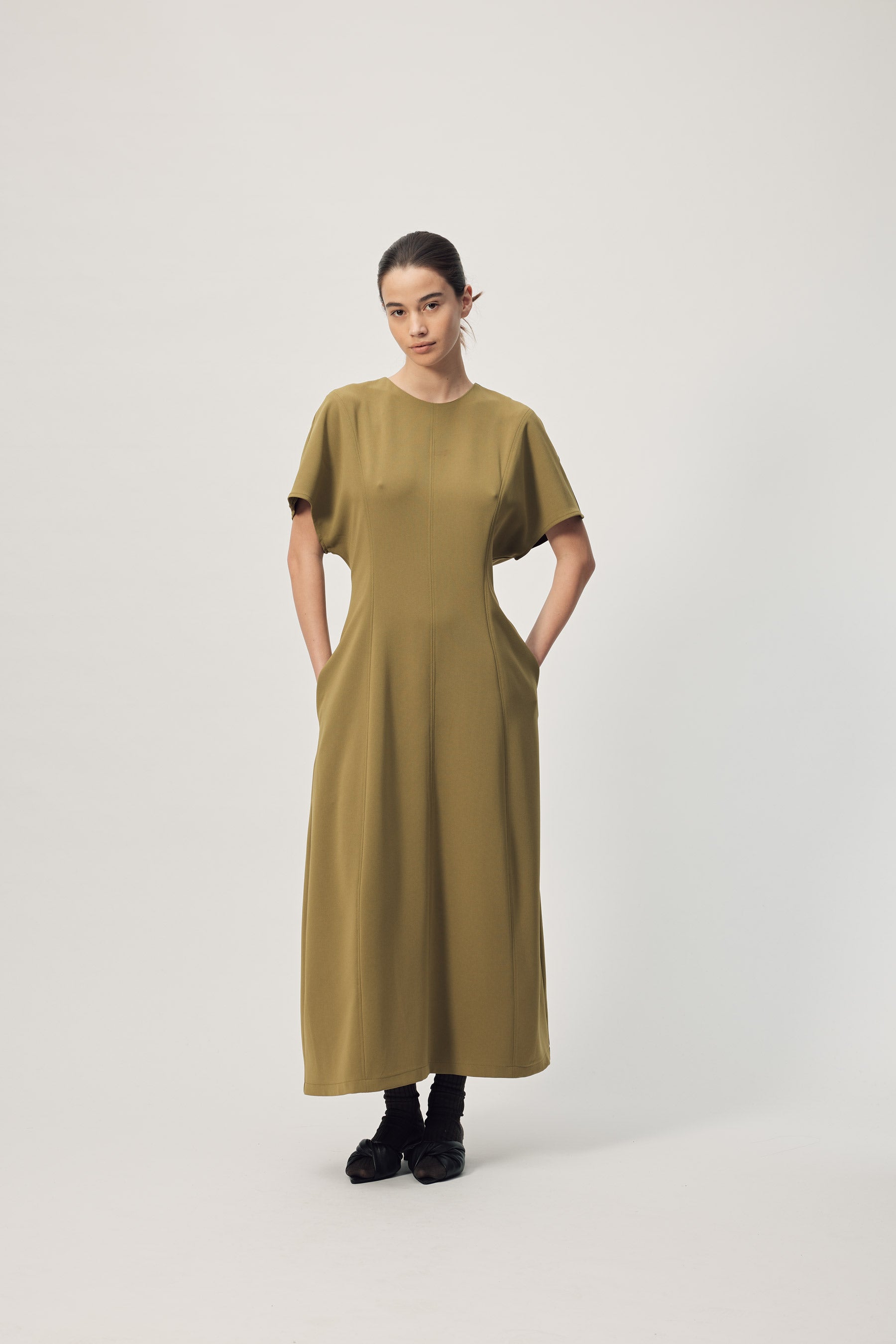 Marisol Dress - Sicilian Olive