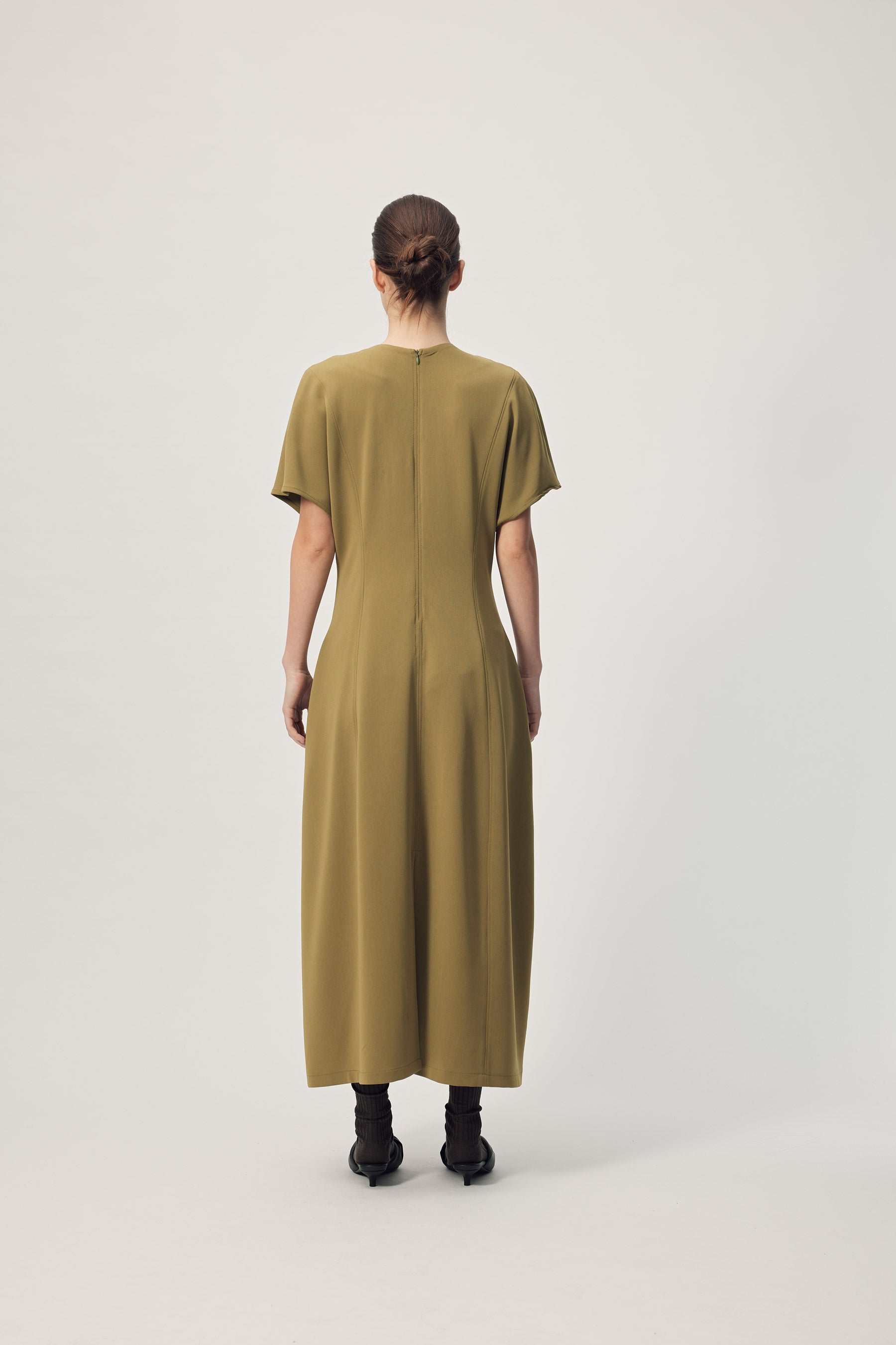 Marisol Dress - Sicilian Olive