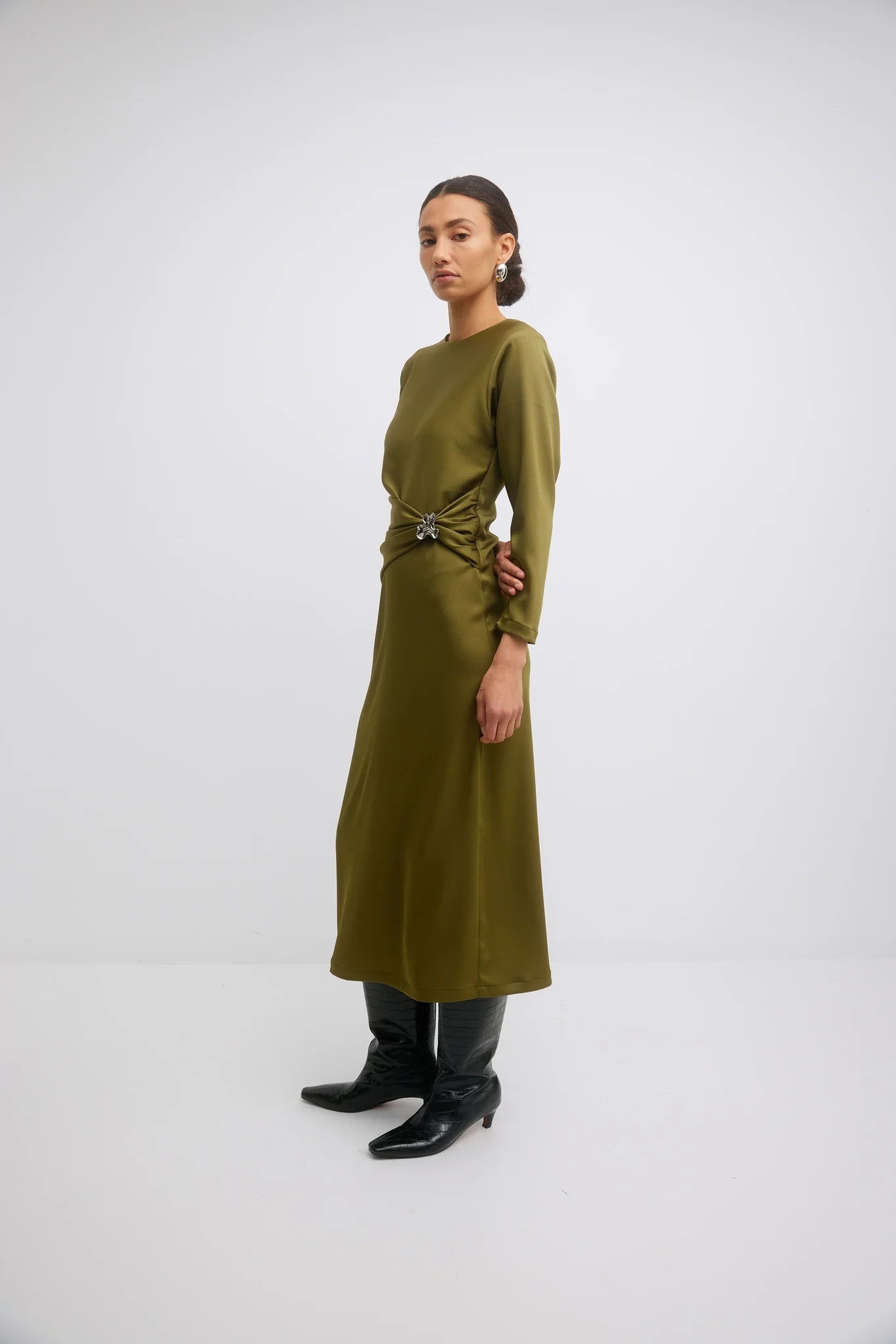 Gregory Bianca Dress - Olive