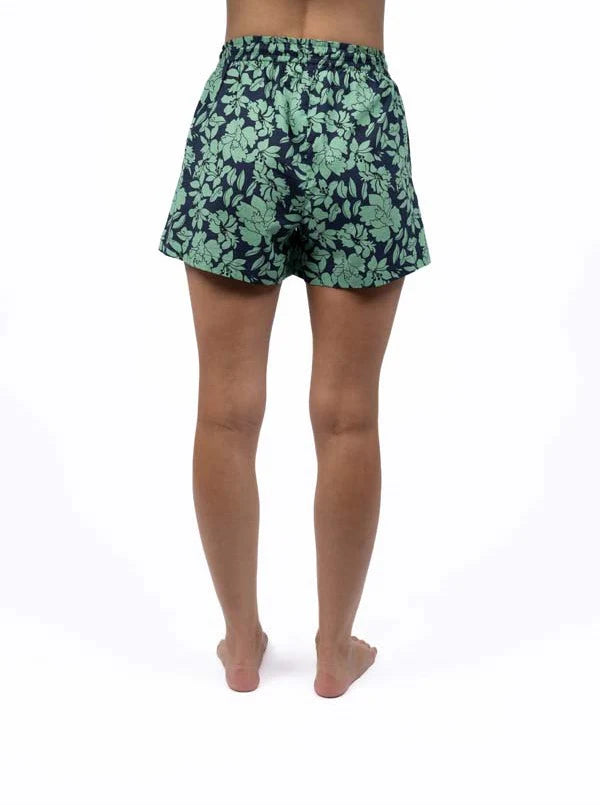 Fleur Short - Mint/Navy