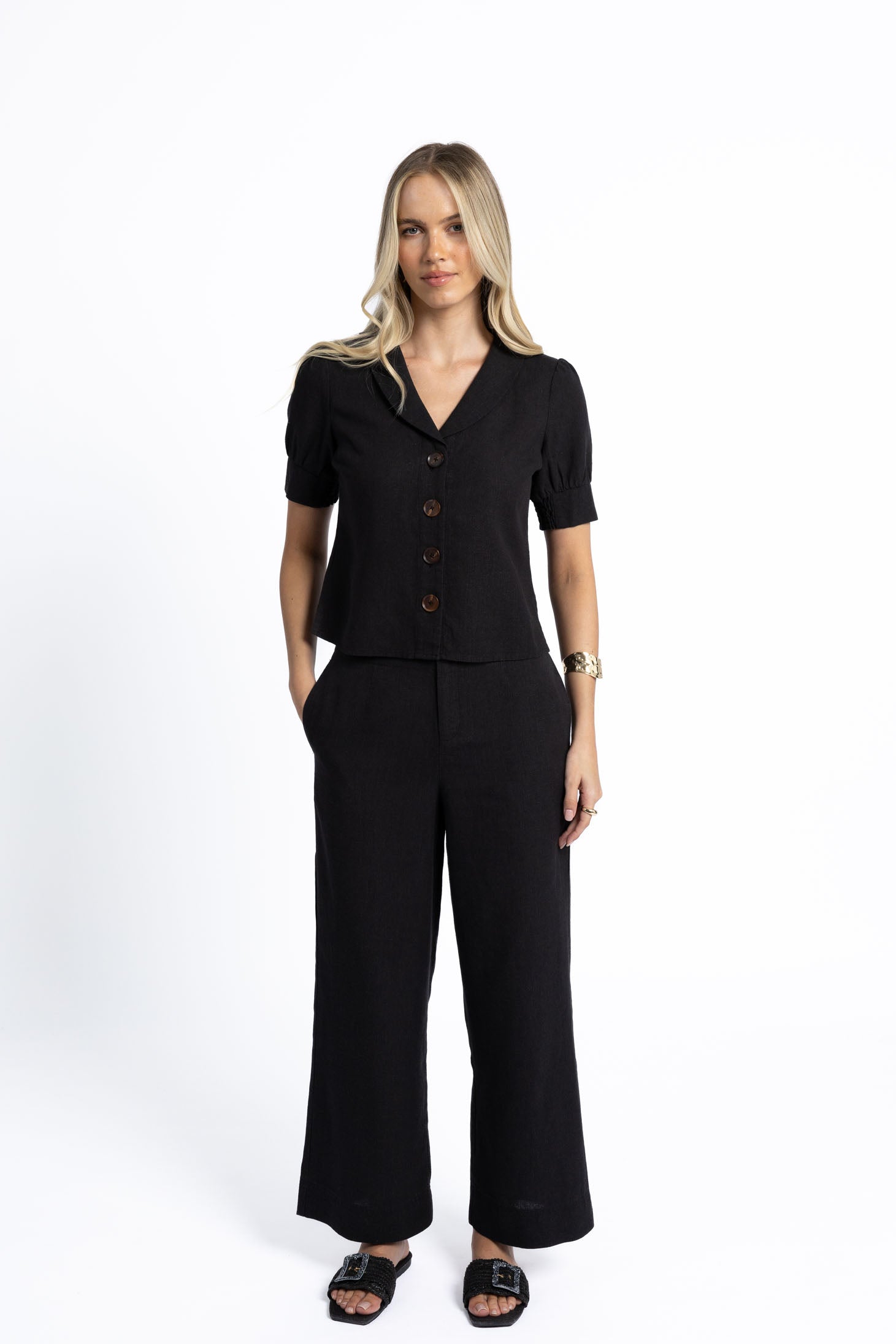 Humidity Peta Shirt - Black
