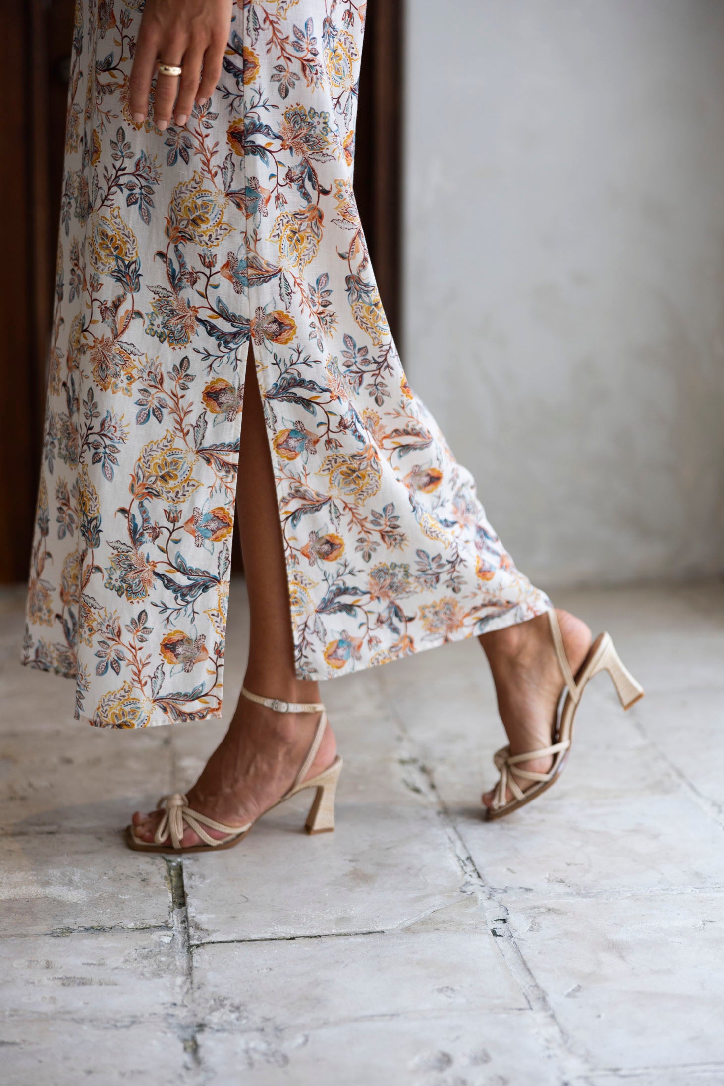Humidity Lillian Dress - Kaffir Print