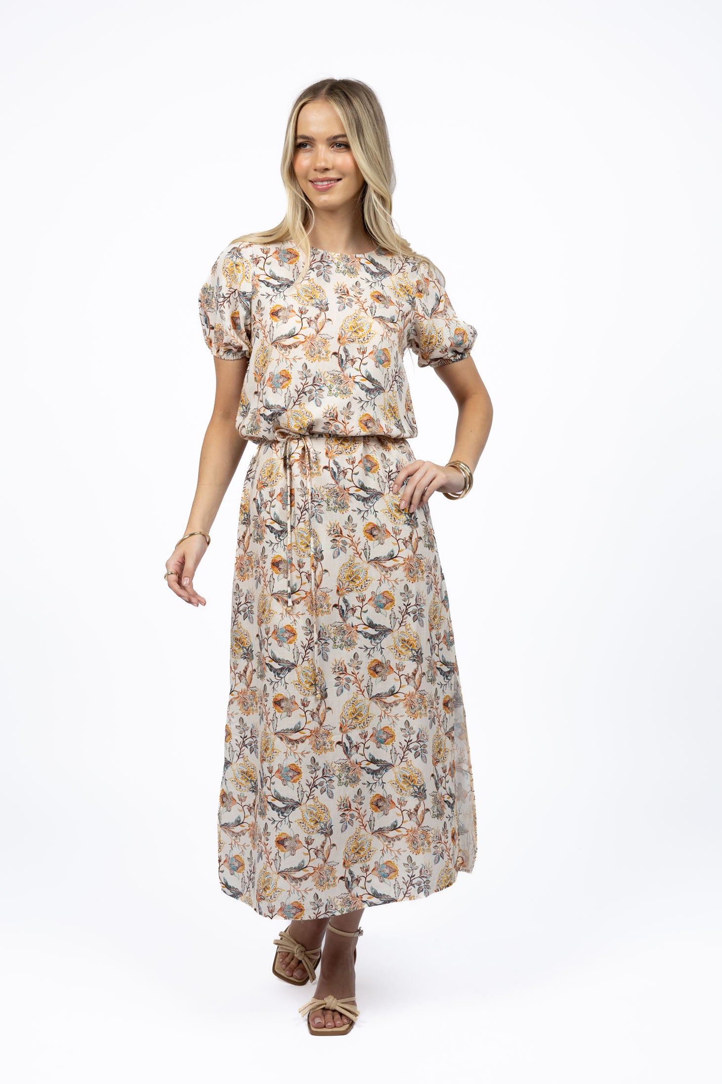 Humidity Lillian Dress - Kaffir Print