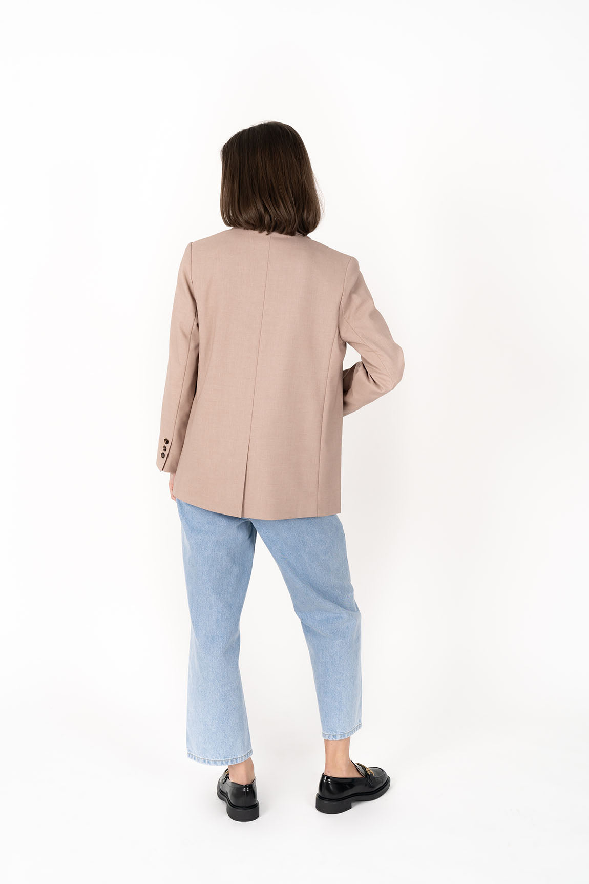 Humidity Cosmo Blazer - Bark