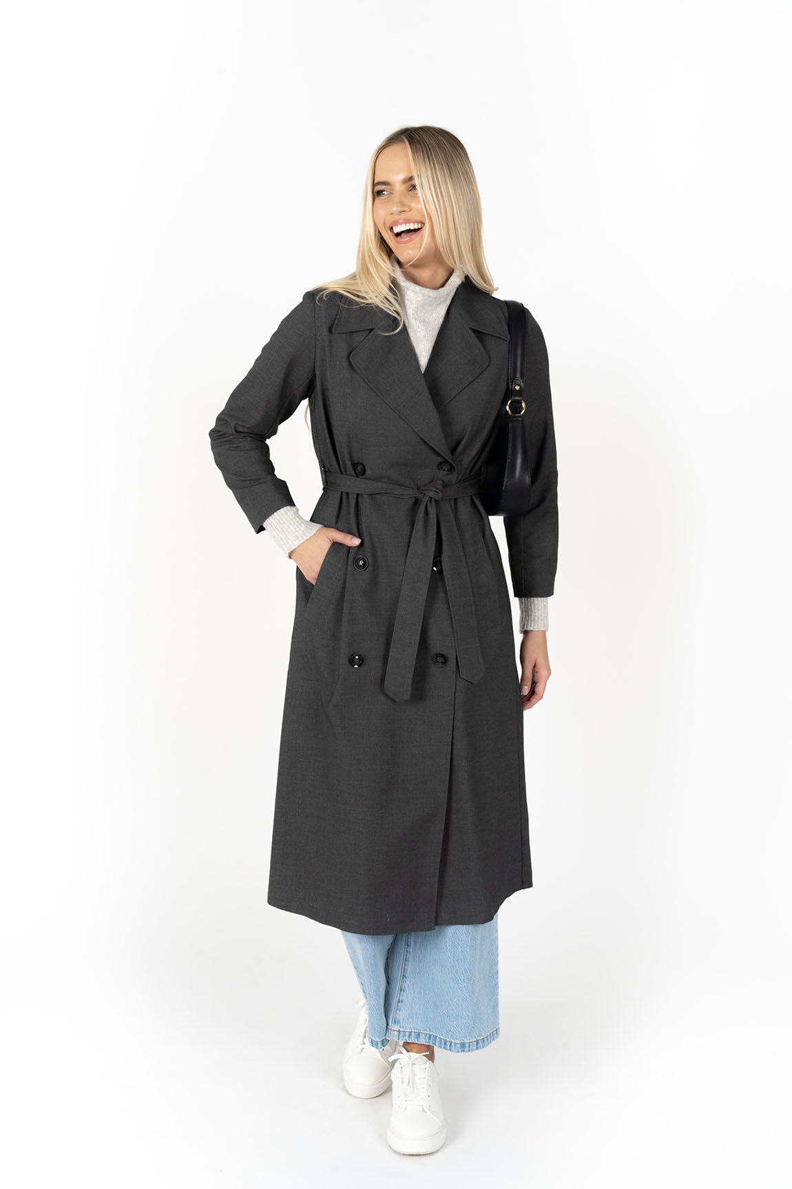 Humidity Cosmo Trench - Charcoal