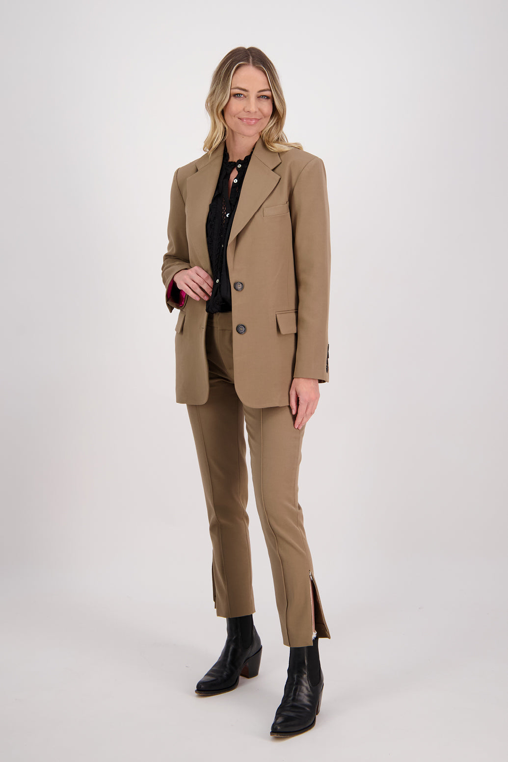 Hilary Blazer - Camel