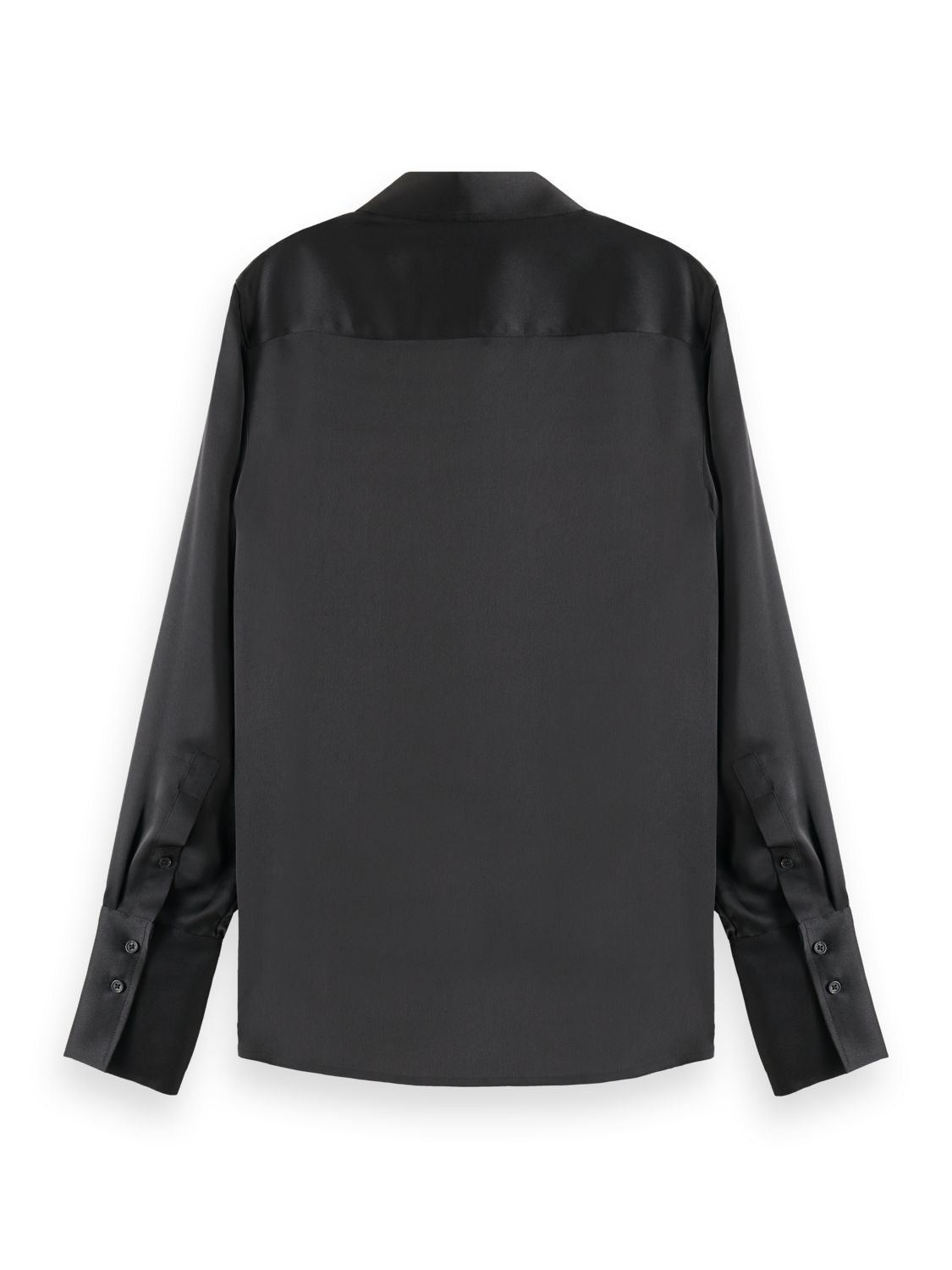 Scotch & Soda Satin Shirt - Black