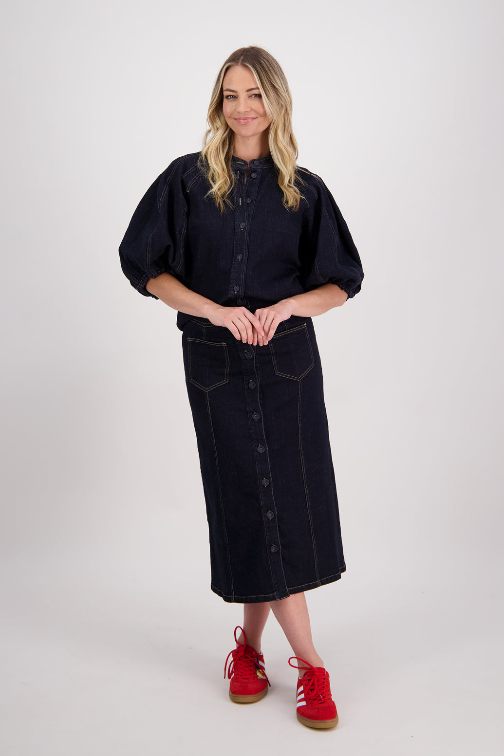 Briarwood Honey Denim Top