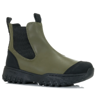 Woden Magda Track Waterproof Boots - Olive