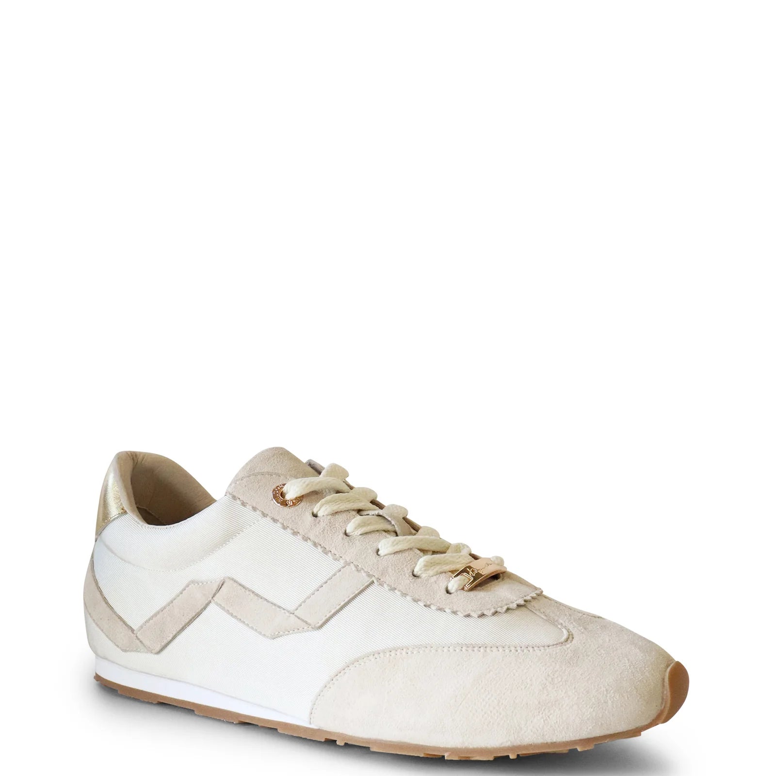 Daniela Sneaker - Stone Textile/Suede