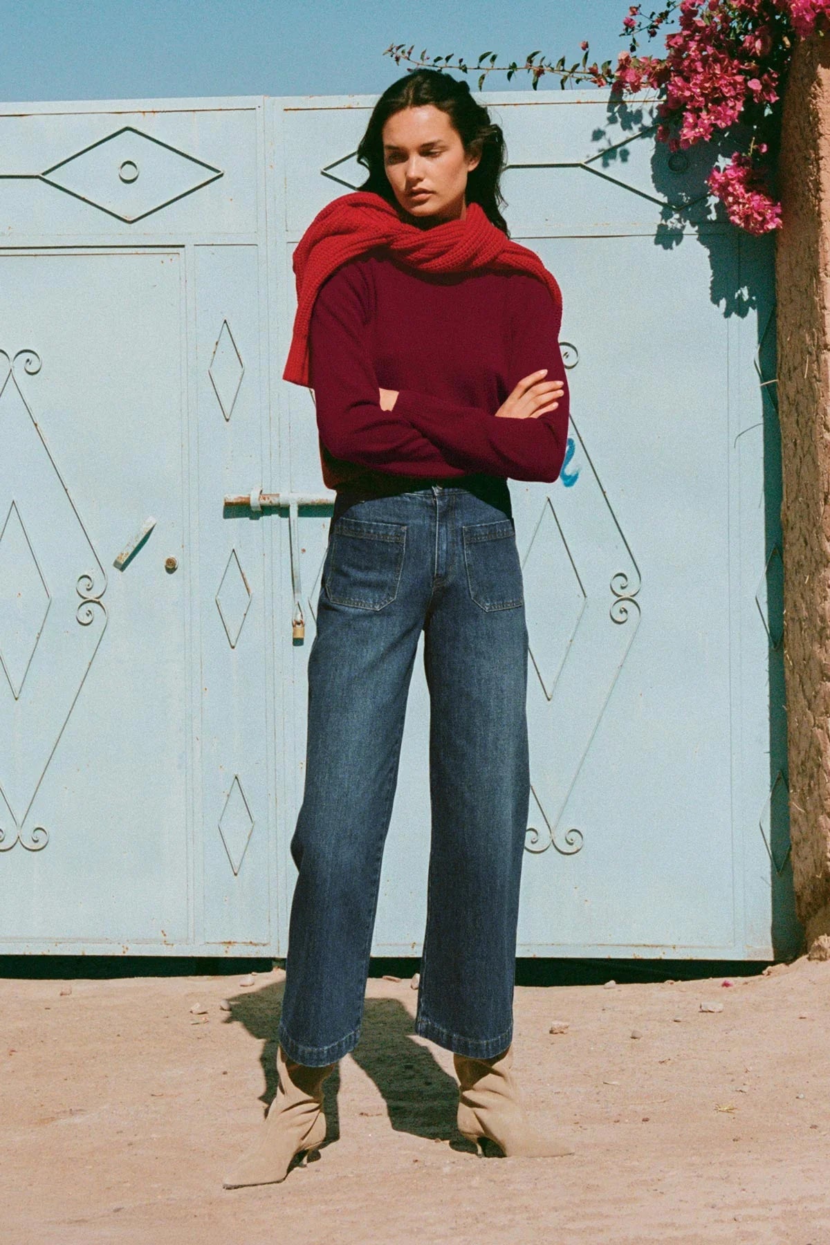 Rowie the Label Jahmain Straight Jeans - Classic Indigo