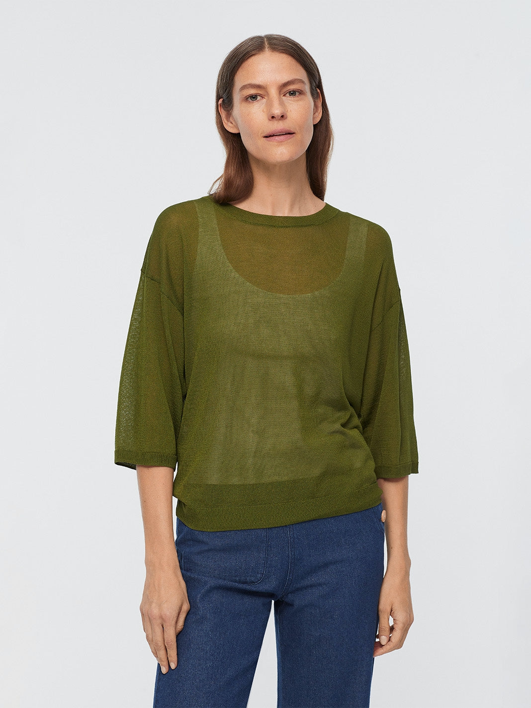 Nice Things Sweater - Medium green