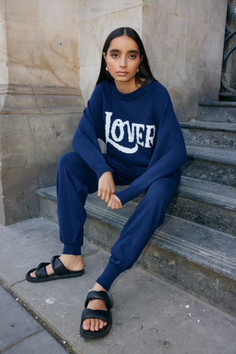 Lover Jumper - Indigo