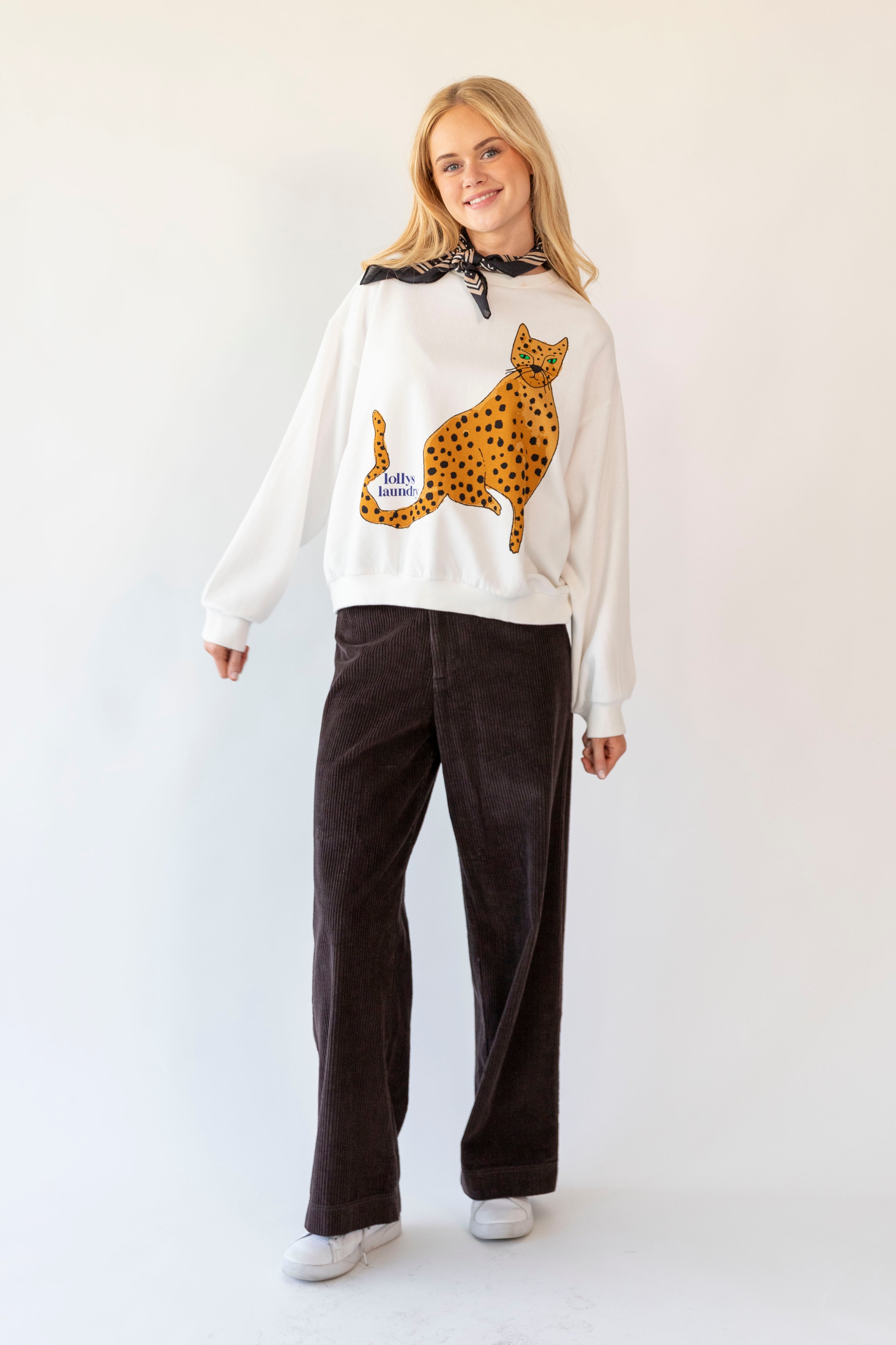 Sydney Leopard Sweatshirt