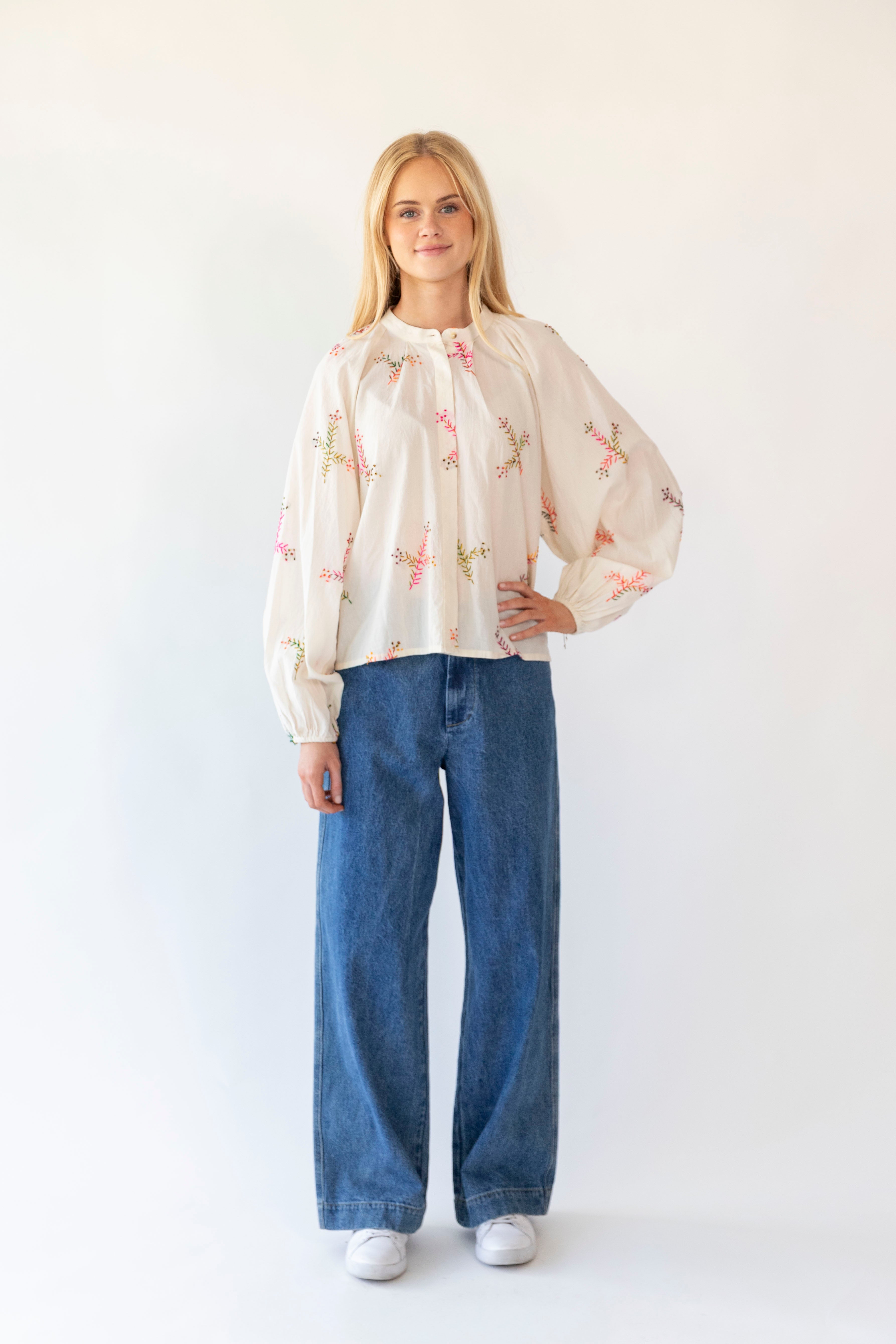 Hailey Shirt - Creme