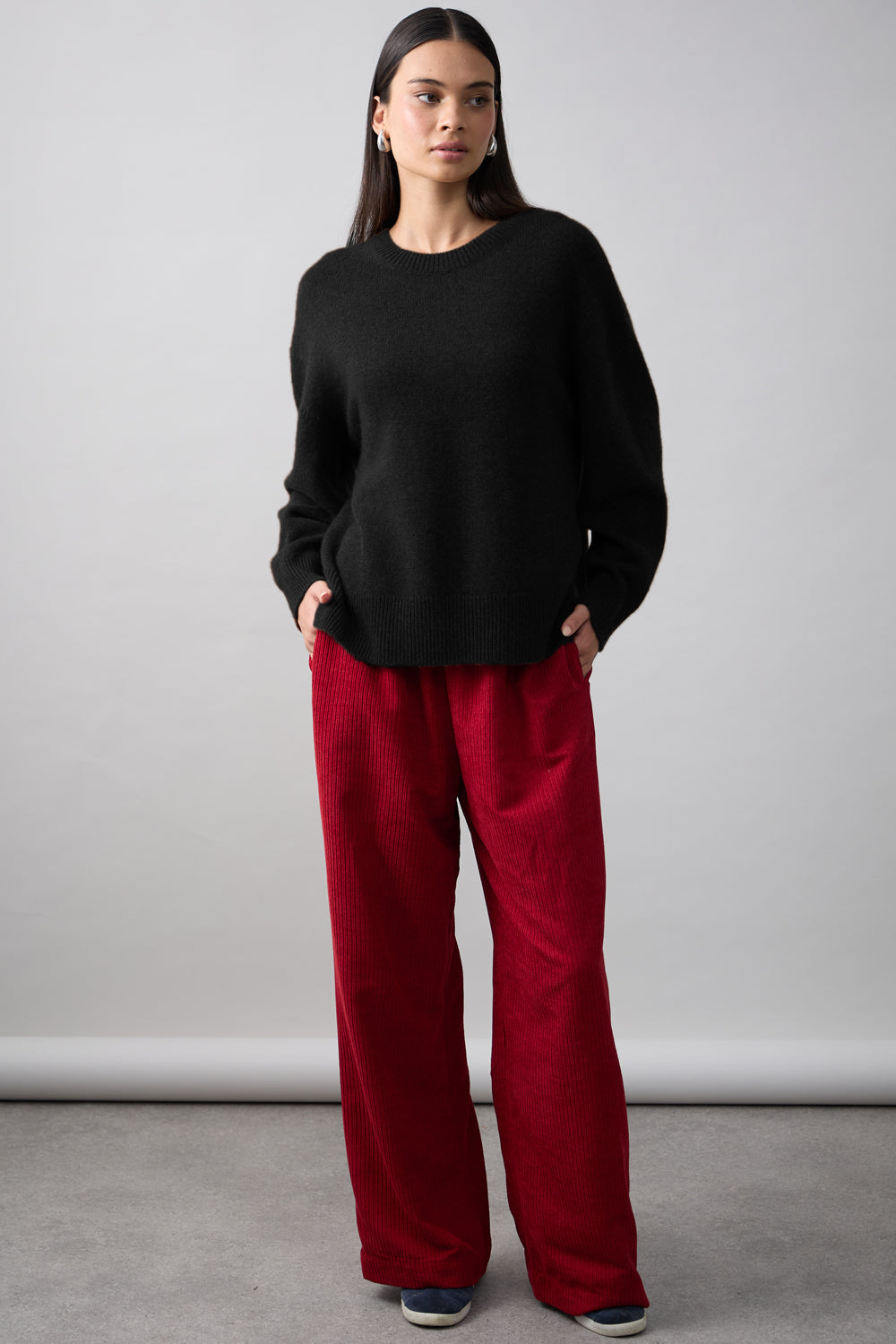 Mia Fratino Cooper Crew - Jet Black