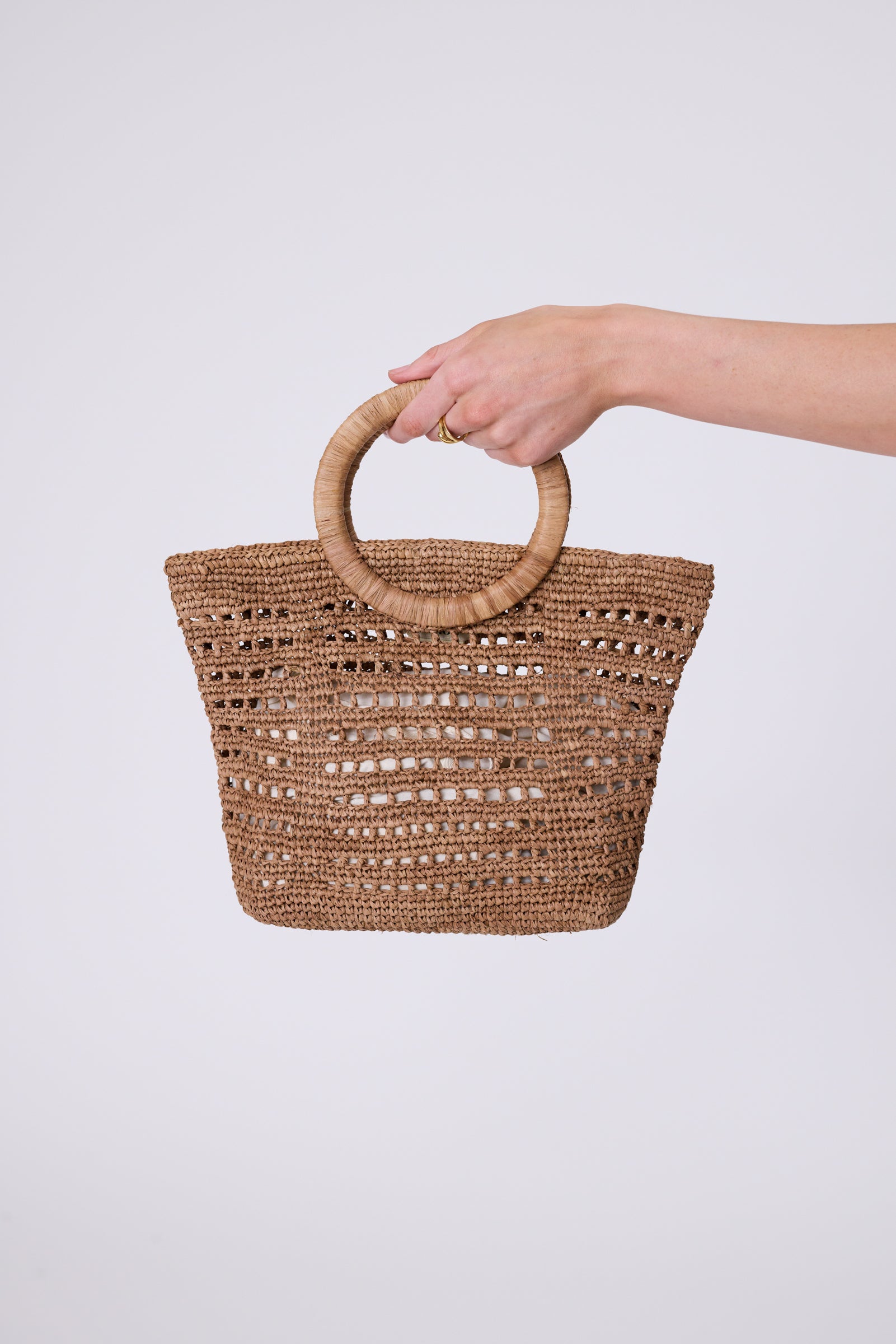 Milano Bucket Bag - Tea