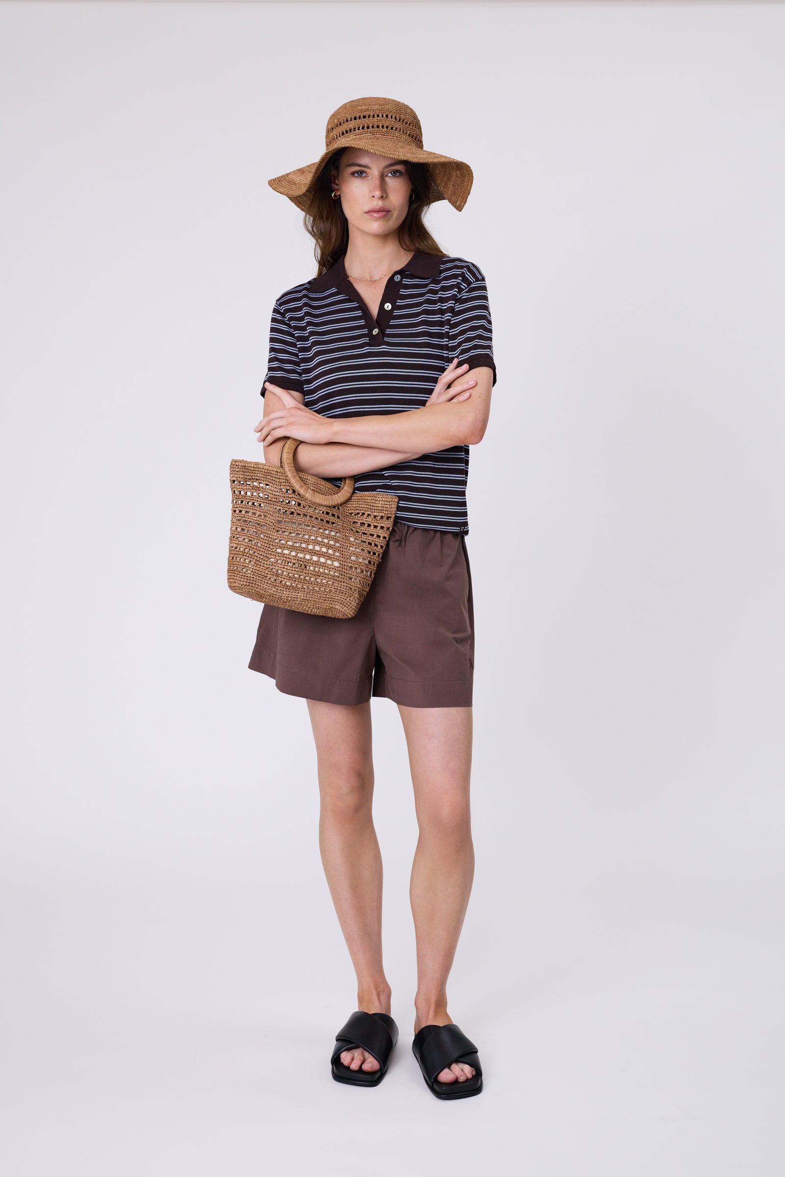 Milano Bucket Bag - Tea