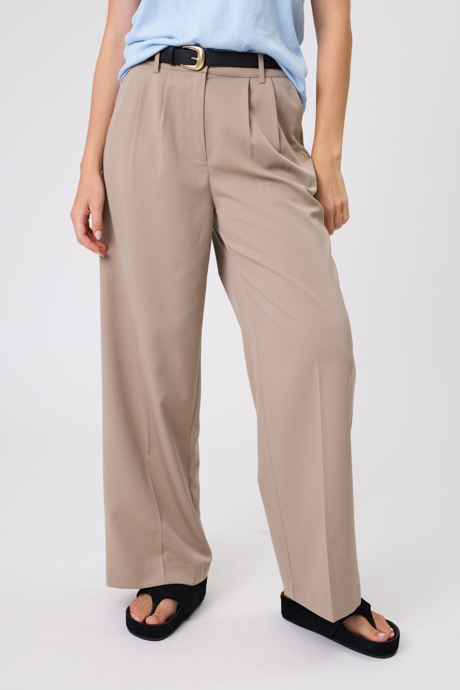 Marlow Mode Pant - Ecru